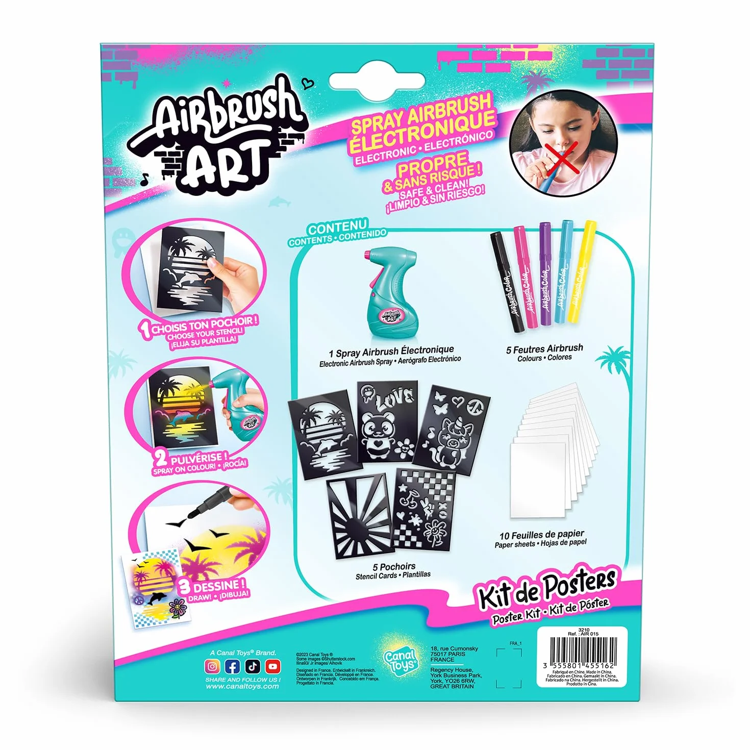 Airbrush Art - zestaw mini plakatów (11015)