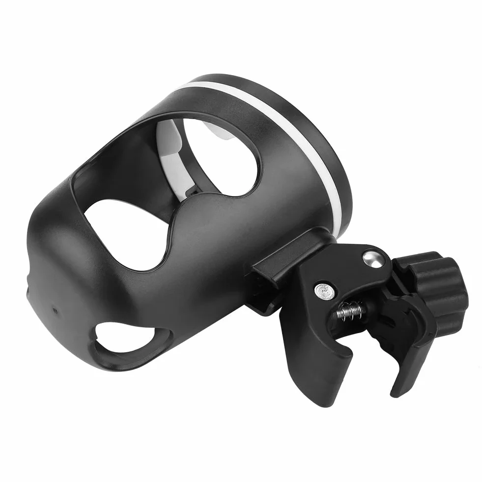 Uchwyt na kubek rowerowy wspornik wspornika uniwersalny 360 stopni obrót kubek uchwyt na napoje do wózka spacerowego motocykl i wózek inwalidzki;