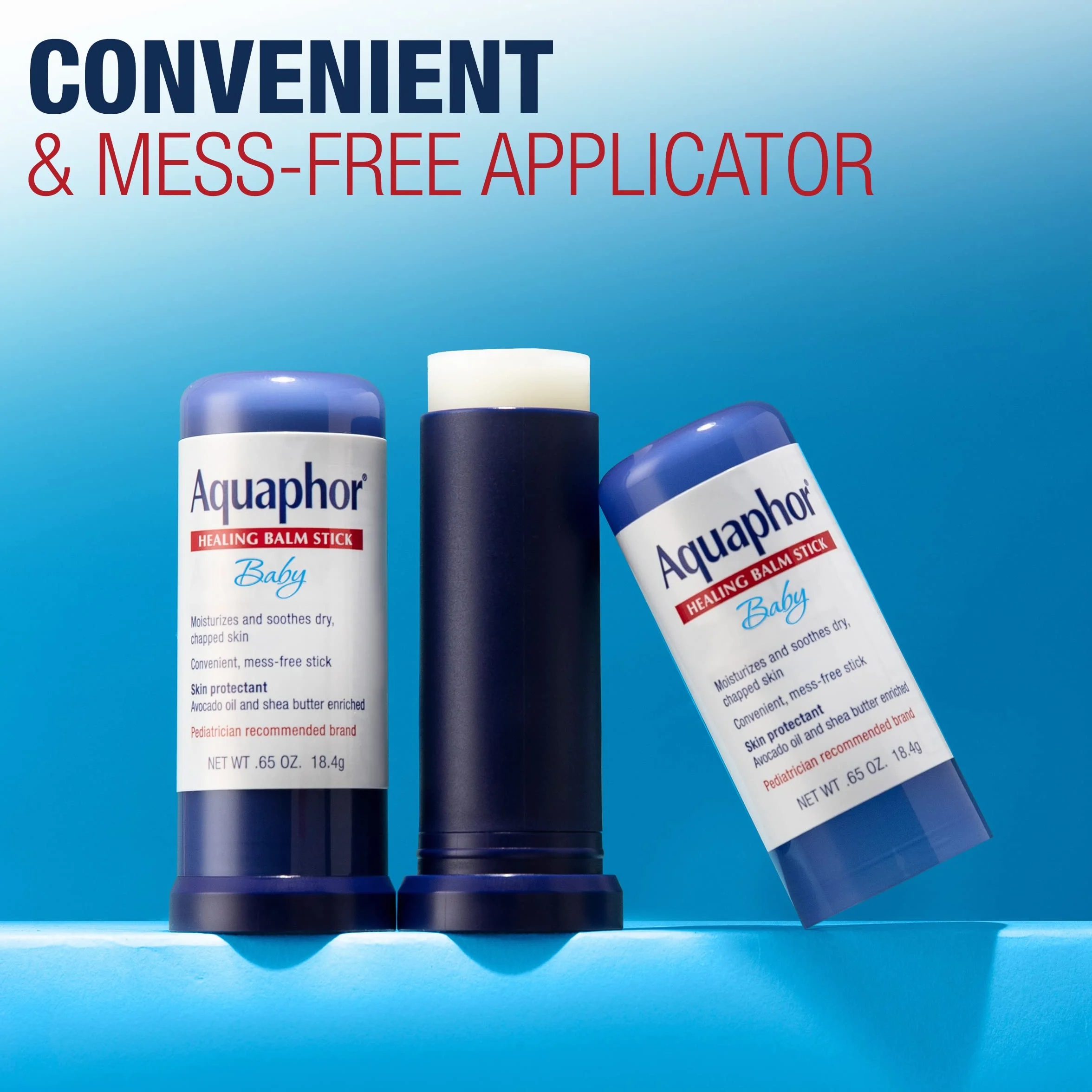 Aquaphor Baby Healing Balm Stick z Olejem z Awokado i Masłem Shea, 0,65 uncji