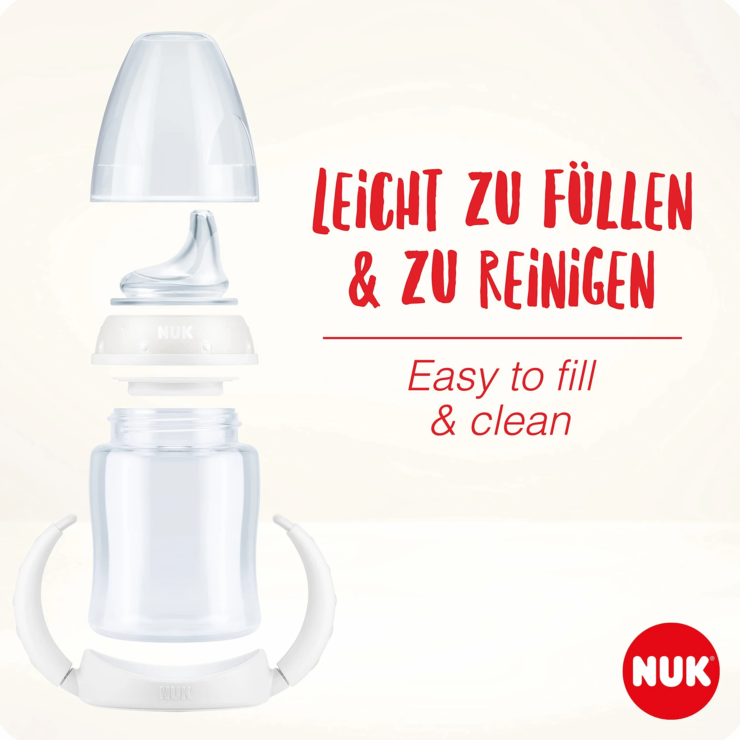 Kubek niekapek NUK First Choice Learner Cup 150 ml 6-18 miesięcy Winnie niebieski