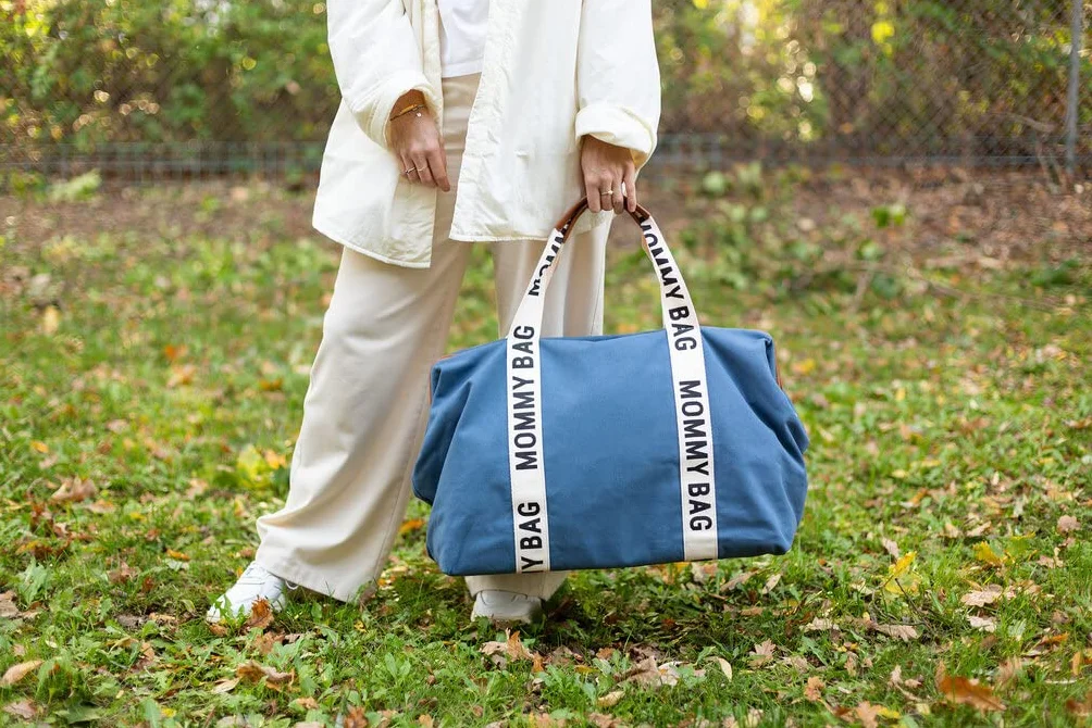 CHILDHOME Signature Mommy Bag torba na pieluchy duża pojemność mata do przewijania