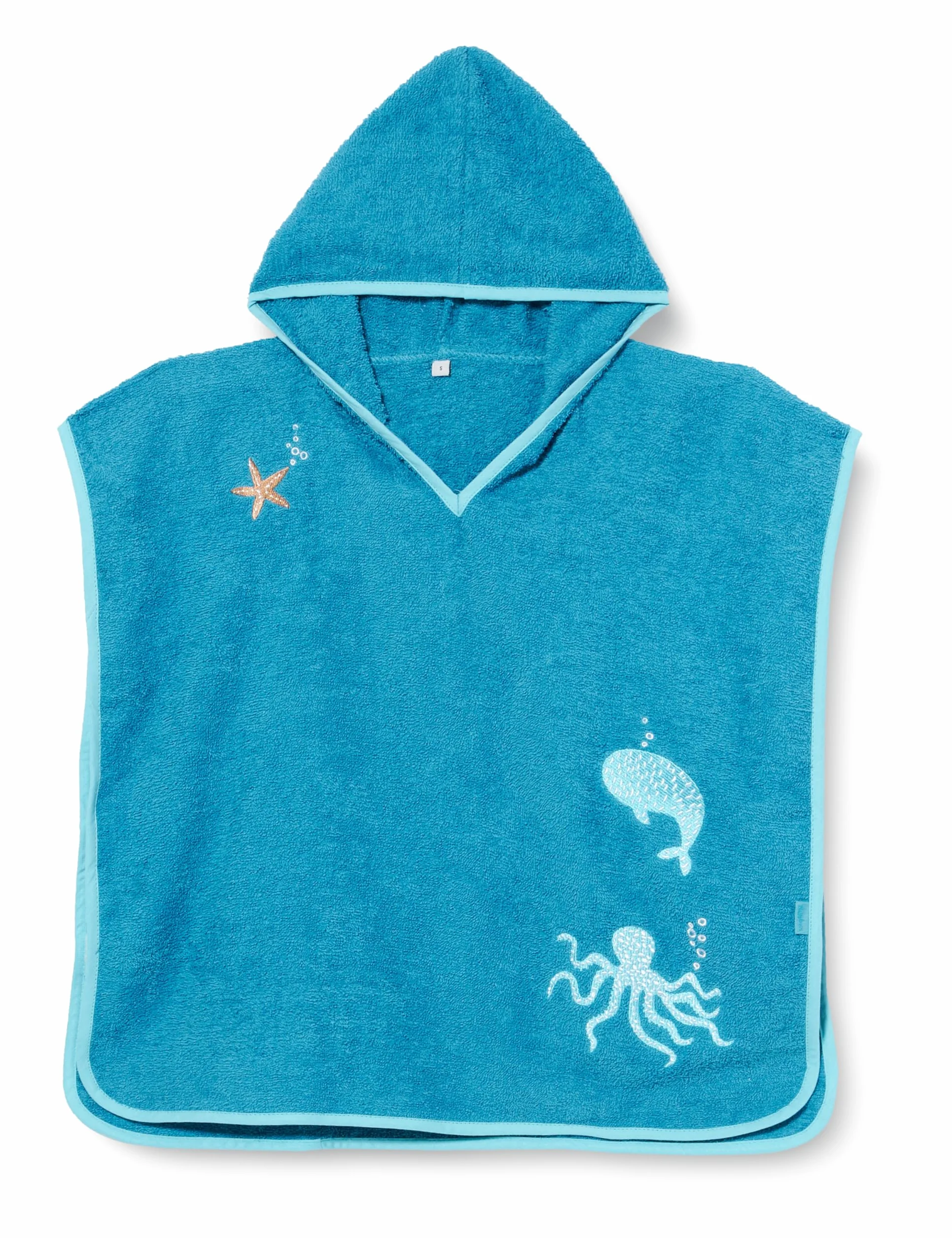 Playshoes Kinder Frottee-poncho Unisex