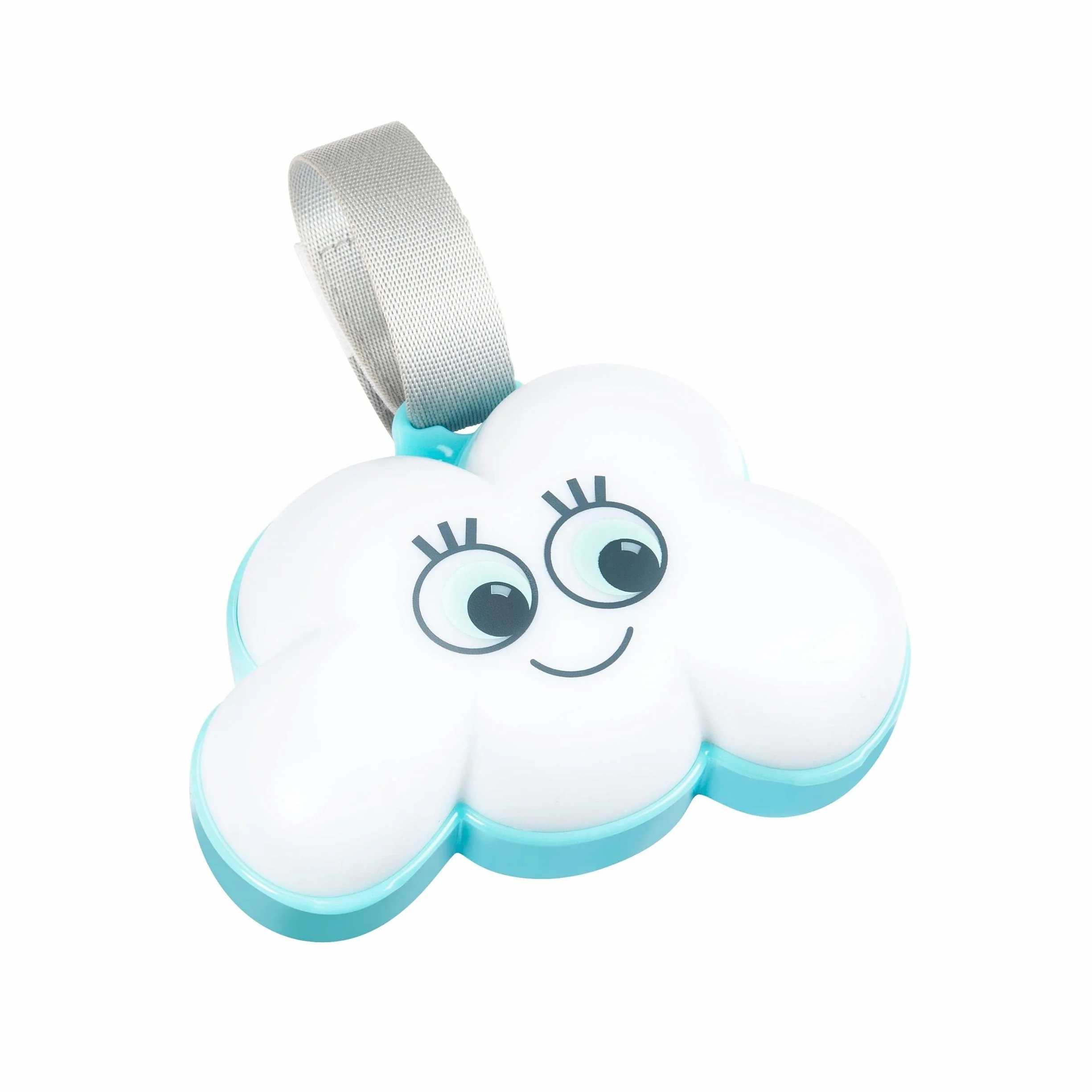 Badabulle Lampka nocna Cloud z 15 kołysankami i 6 kolorami światła, automatyczne wyłączanie