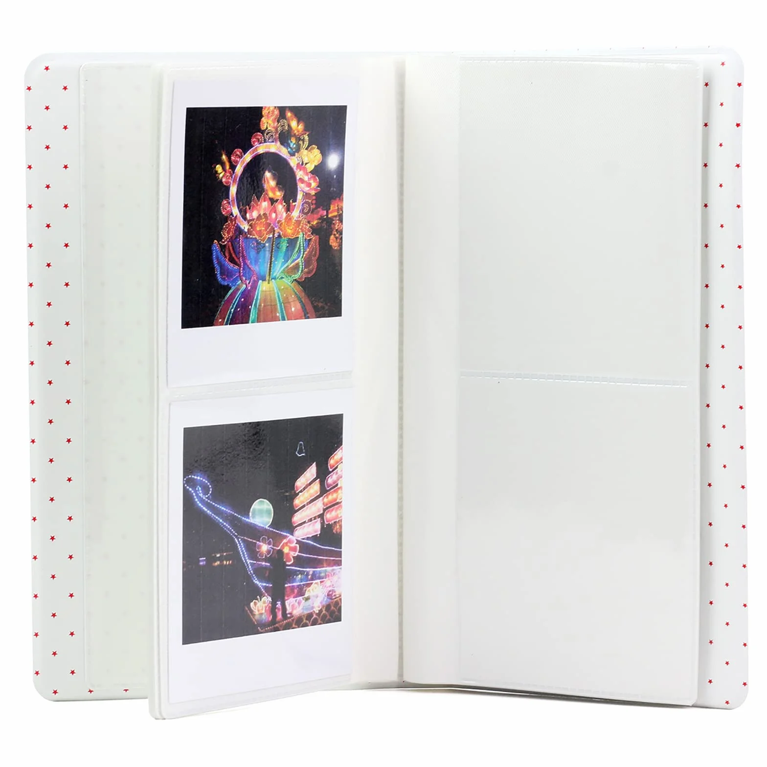 Rieibi 64 kieszenie, mini album fotograficzny, portfel, skóra PU album fotograficzny do Fujifilm Instax Square SQ1/SQ20/SQ10/SQ6/SP-3 aparat natychmiastowy, uroczy, kolorowy album fotograficzny do Polaroid
