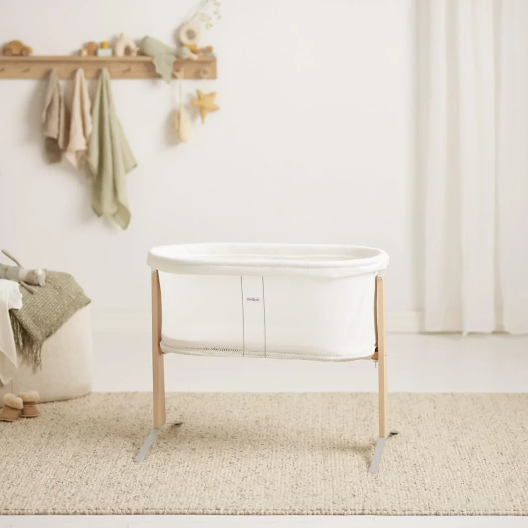 Babybjörn Kołyska Biały Brązowy Do 9 kg
