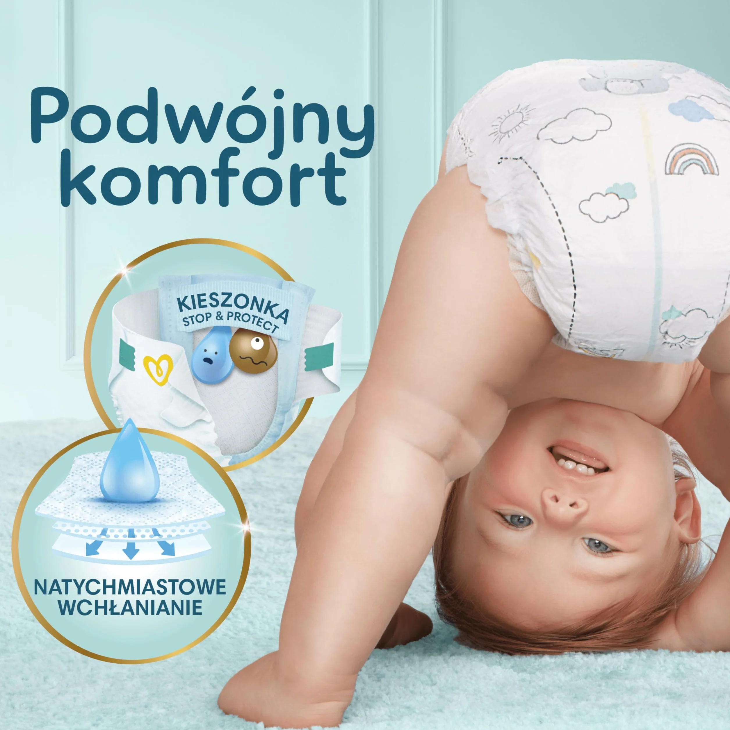 Pampers Premium Care rozmiar 4, 174 pieluszki, 9-14kg