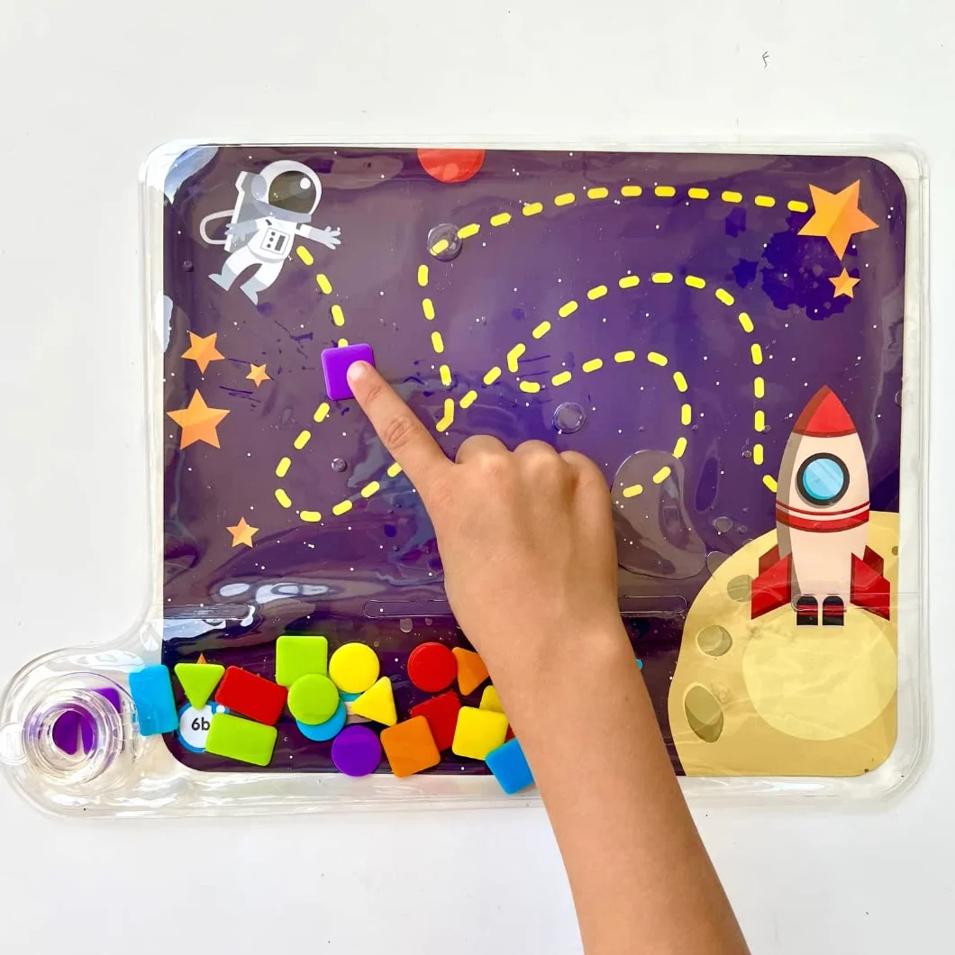 Learning Resources hand2mind Kolory & Kształty Sensoryczne Podkładka 33-Kawałeks Zestaw do Zabawy