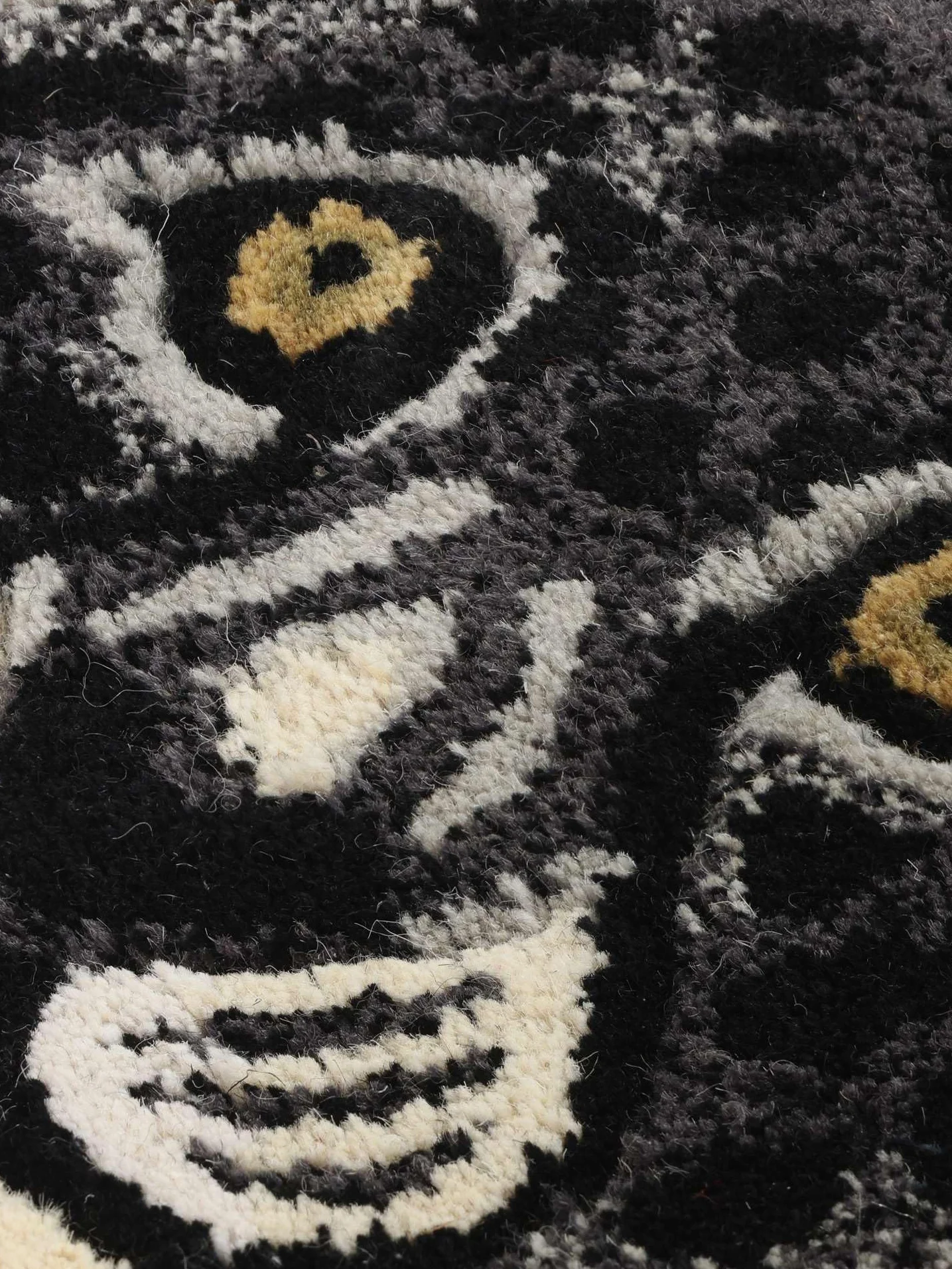 RugVista Leopard, Dywan dziecięcy, 100 x 160 cm, Wysoki, Pokój Czyścić wyłącznie chemicznie, Bez niebezpiecznych chemikaliów, Czarny