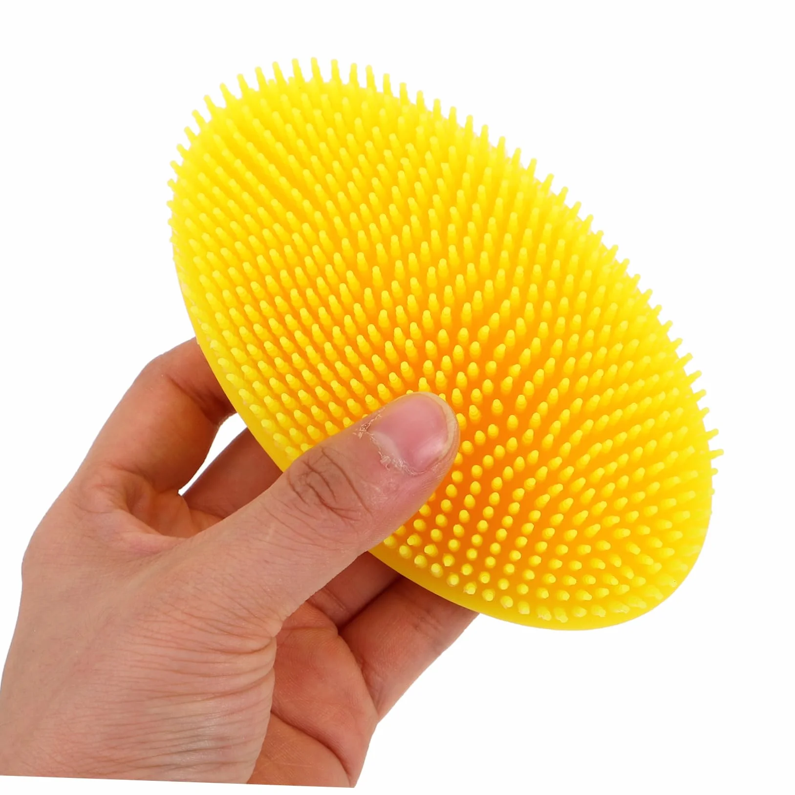 Vaguelly Ergonomiczna Szczotka Do Kąpieli Dla Niemowląt Silikonowa Szczotka Do Włosów Dla Noworodków Niezbędna Do Kąpieli Małych Dzieci