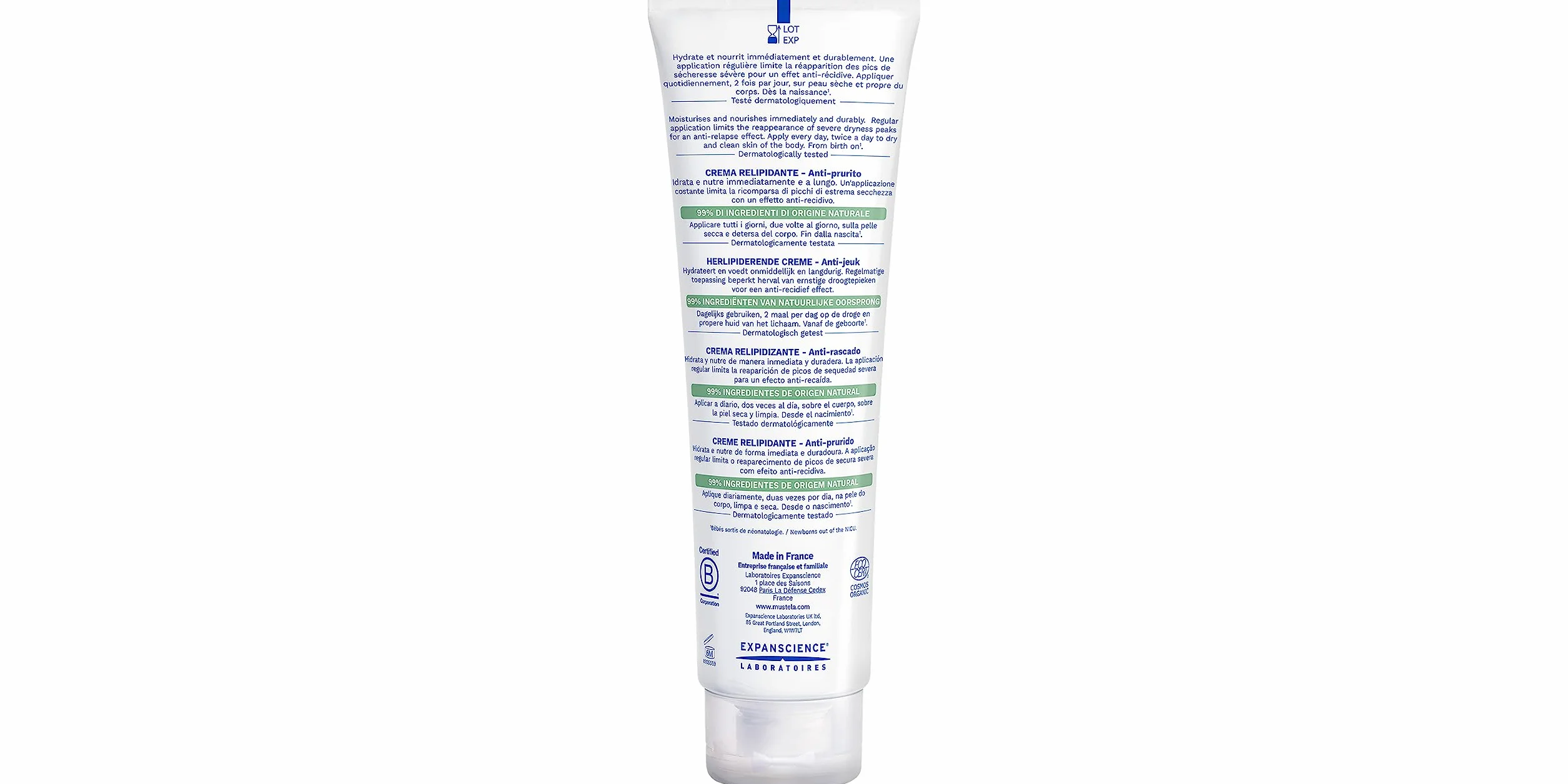 MUSTELA STELATOPIA+ANTYCOMEZONA RELIPIZACJA KREMA 150ml DLA ATOPICZNEJ SKÓRY