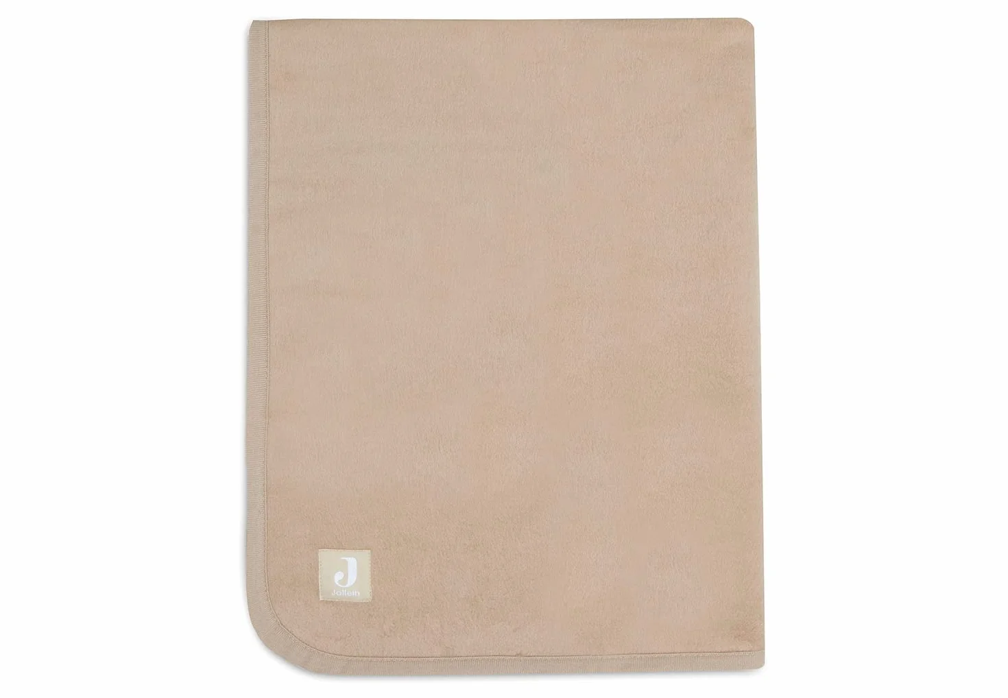 Jollein 514-511-00103 Kocyk dziecięcy Basic Biscuit (75 x 100 cm)