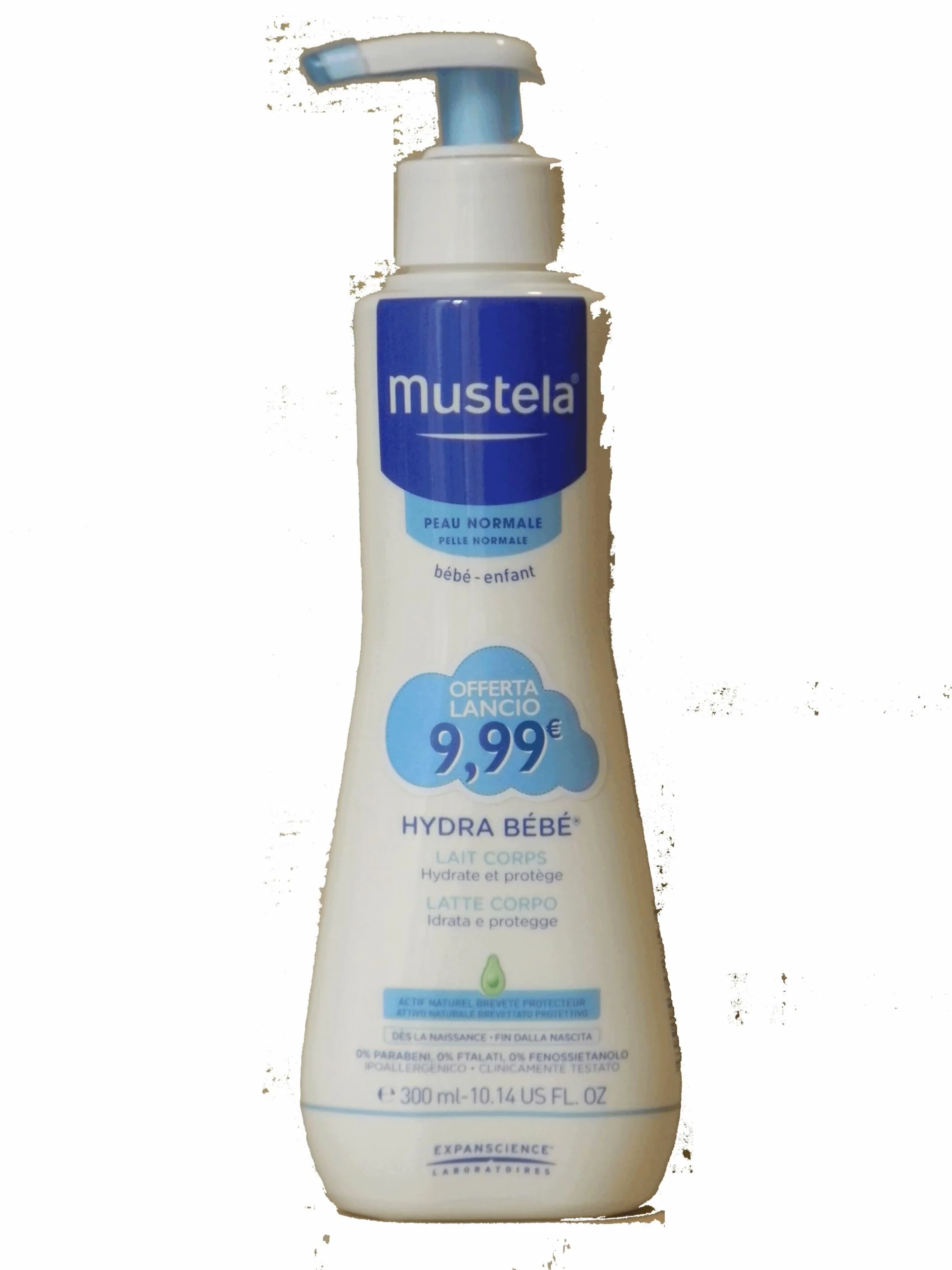 MUSTELA HYDRA BEBE LAT CRP 300 ml