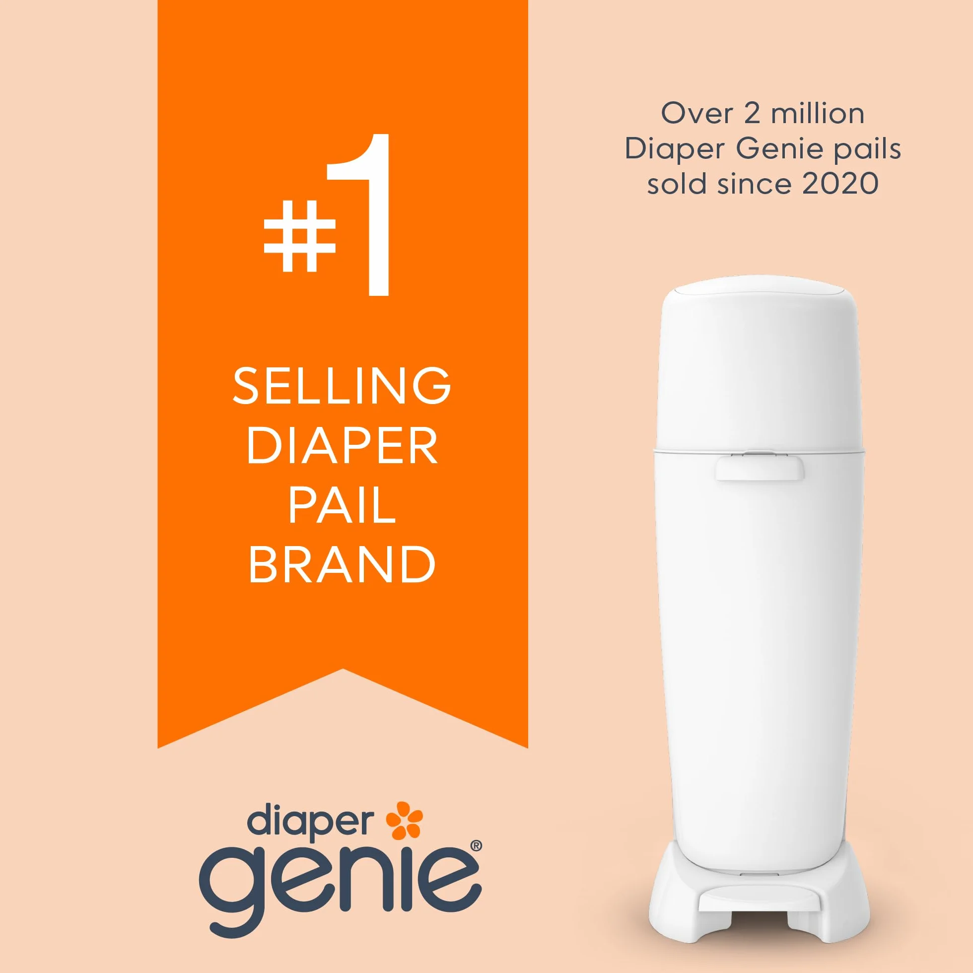 Diaper Genie Wkłady do torebek 270 szt. czysty zapach prania blokada zapachu