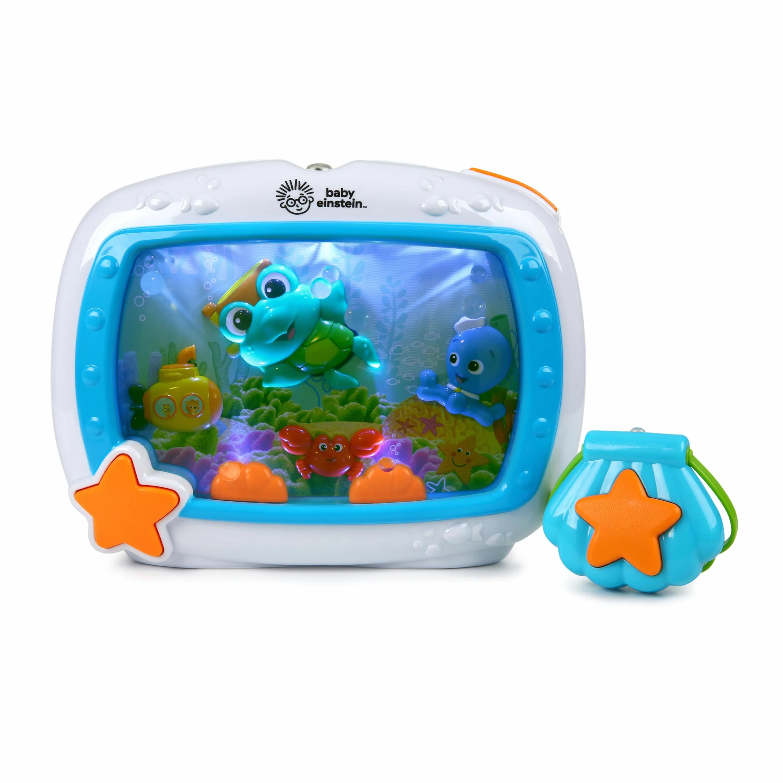 Baby Einstein 11058 Lampka z Pozytywką, Wielokolorowy, ‎25.4 x 11.43 x 35.56 cm