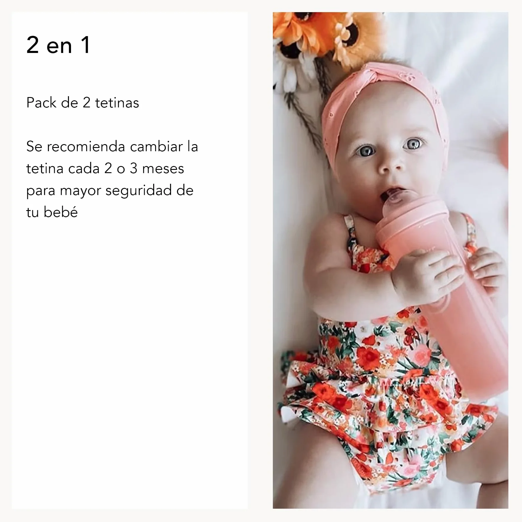 Twistshake Baby Smoczki Antykolkowe - Zestaw 2 (6 Miesięcy+) | Smoczki do Butelek dla Niemowląt o Strukturze Przypominającej Pierś | Miękki Silikonowy Smoczek dla Niemowląt | Bez BPA | Przezroczysty