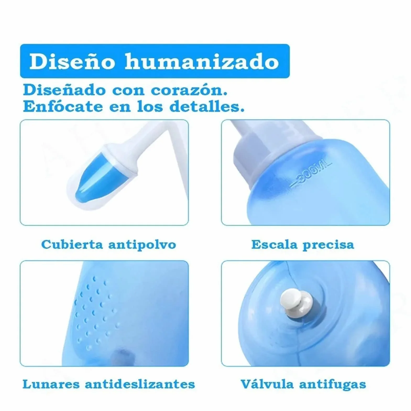 Neti Pot, zestaw do płukania nosa do mycia nosa, butelka do płukania nosa 300 ml środek do czyszczenia nosa do systemu nawadniania nosa dla dzieci dorosłych