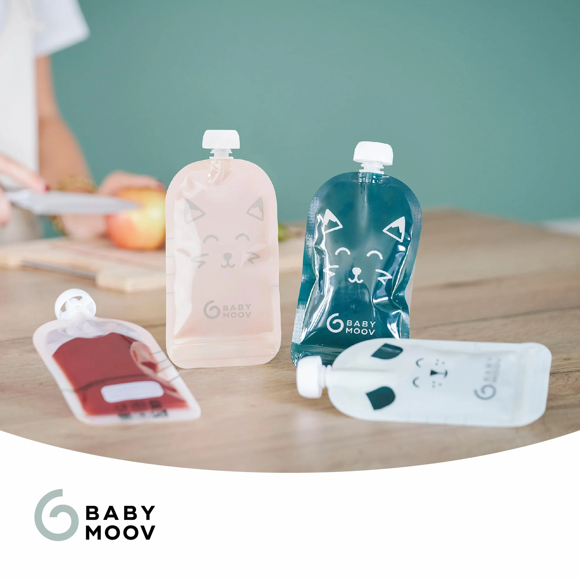 Babymoov ISY Pouches wielorazowe 150ml zestaw 20 szt.