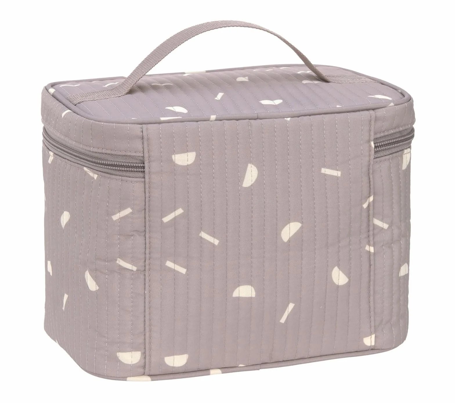 LÄSSIG Organizer do przewijania pieluch do noszenia/Casual Przedszkole Caddy To Go Blocks Taupe