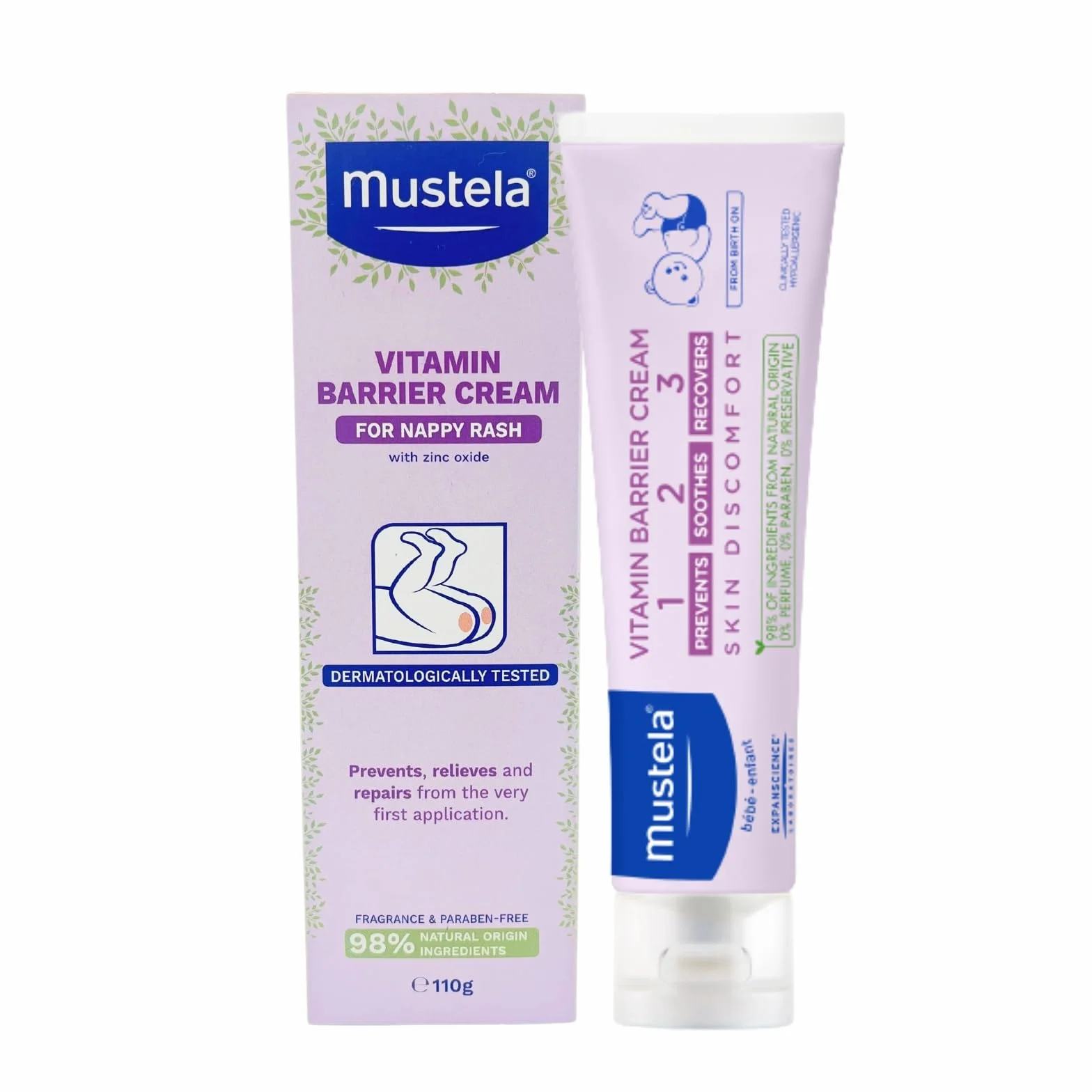 Mustela Vitamin Barrier Skin Discomfort 1-2-3 100ml