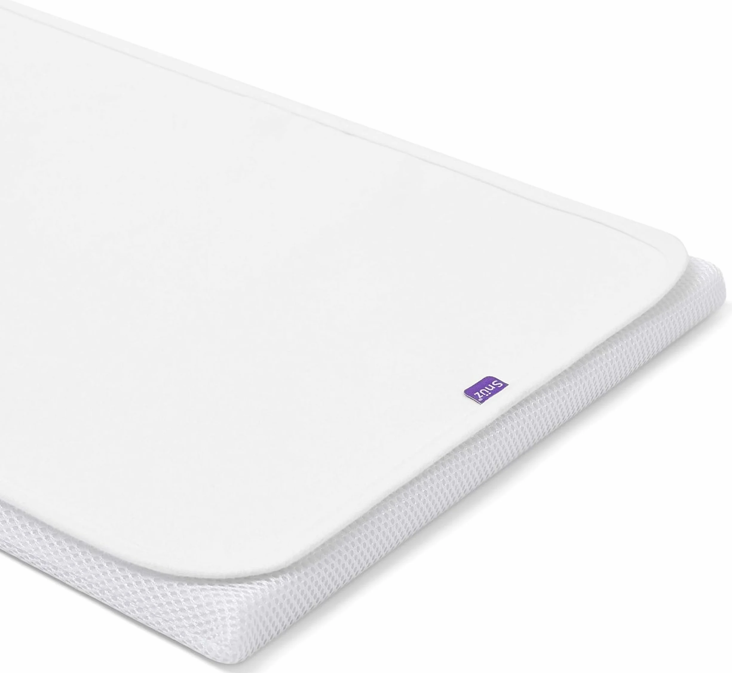 SnuzPod 4 wodoodporny ochraniacz na materac – 40 x 75,5 cm – 100% wodoodporny z odprowadzającą wilgoć bawełnianą powierzchnią