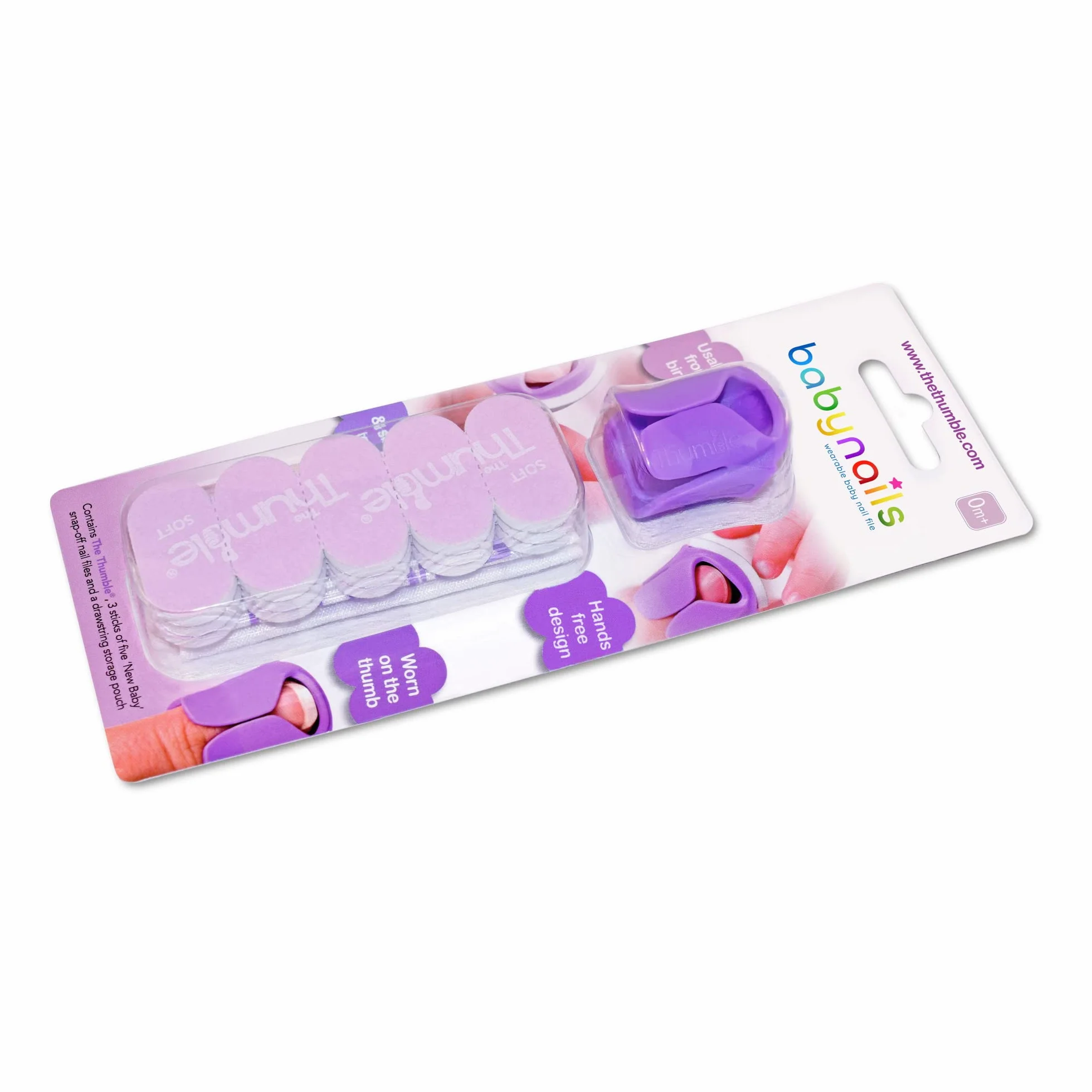 Baby Nails™ – Poręczny pilnik do paznokci dla niemowląt (od urodzenia)