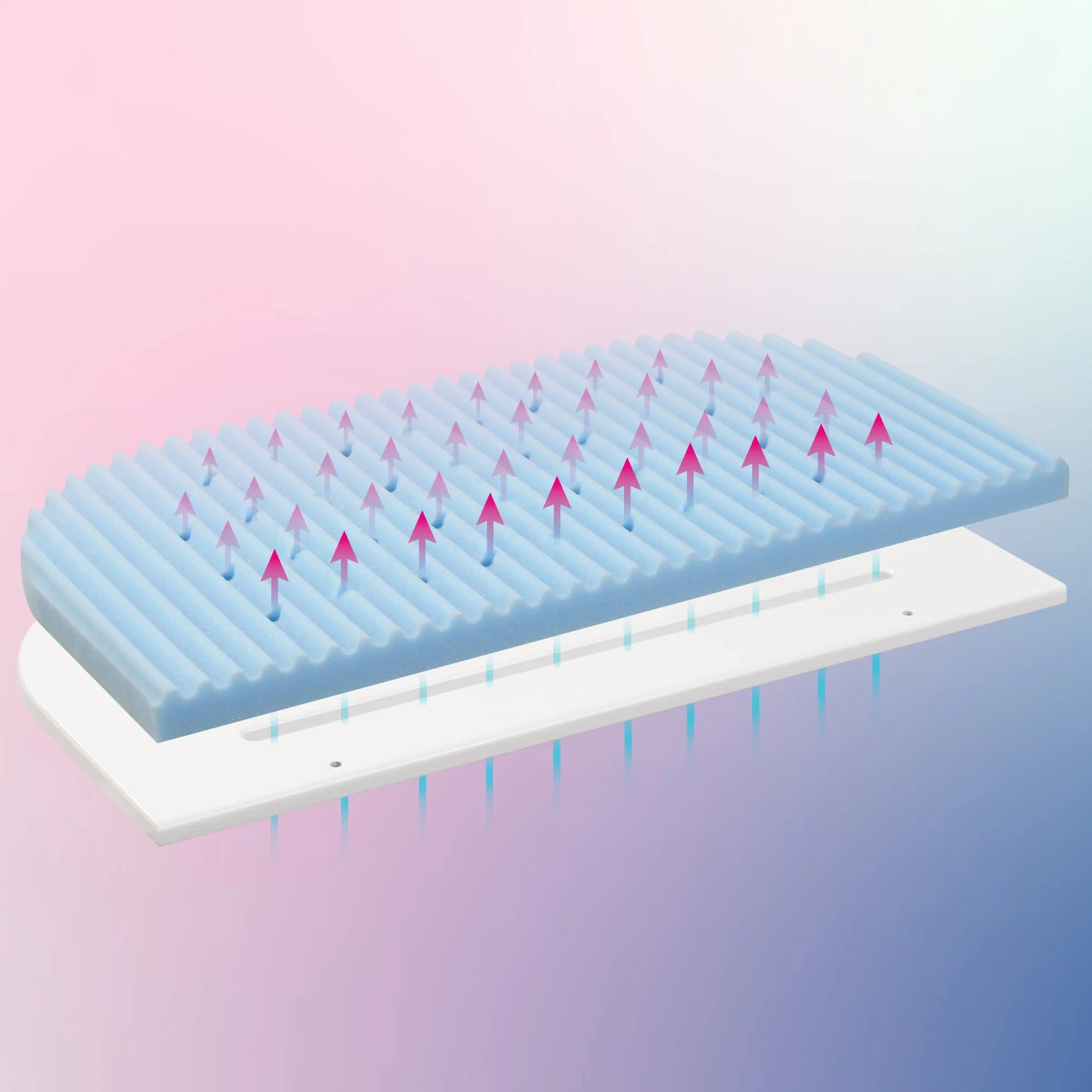 babybay Łóżko pomocnicze materac MediTex Wave Comfort Boxspring