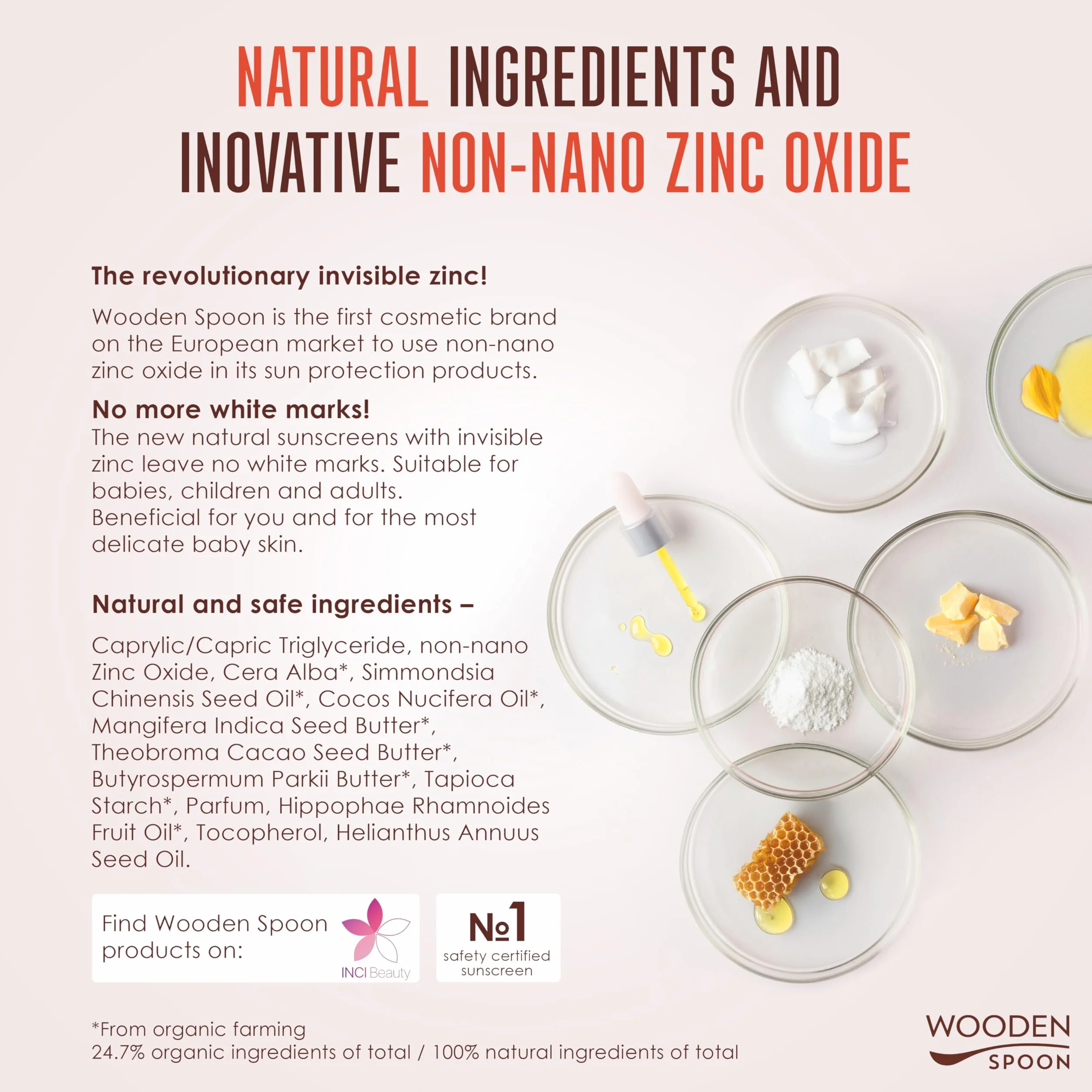 Organiczny krem przeciwsłoneczny Baby & Familie SPF 50 UVA UVB słodkie mango 150 ml