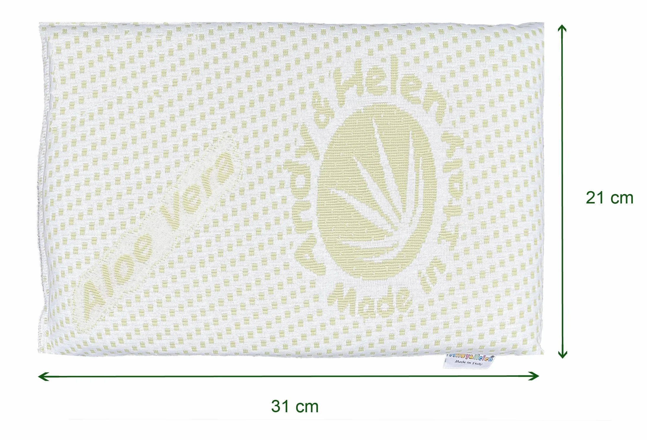 ANDY & HELEN Poduszka Łóżeczko/Wózek przeciwdławikowy z podszewką Aloe Vera