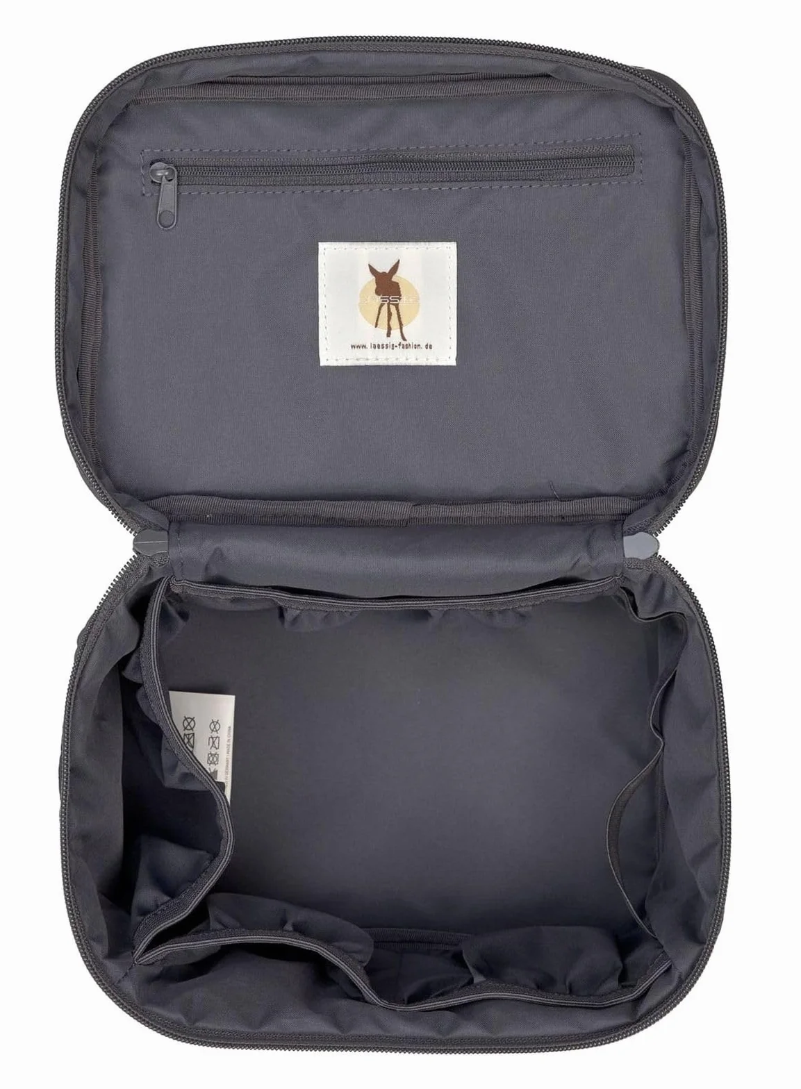 LÄSSIG Organizer do przewijania dla niemowląt Casual Nursery Caddy To Go Universe Anthracite