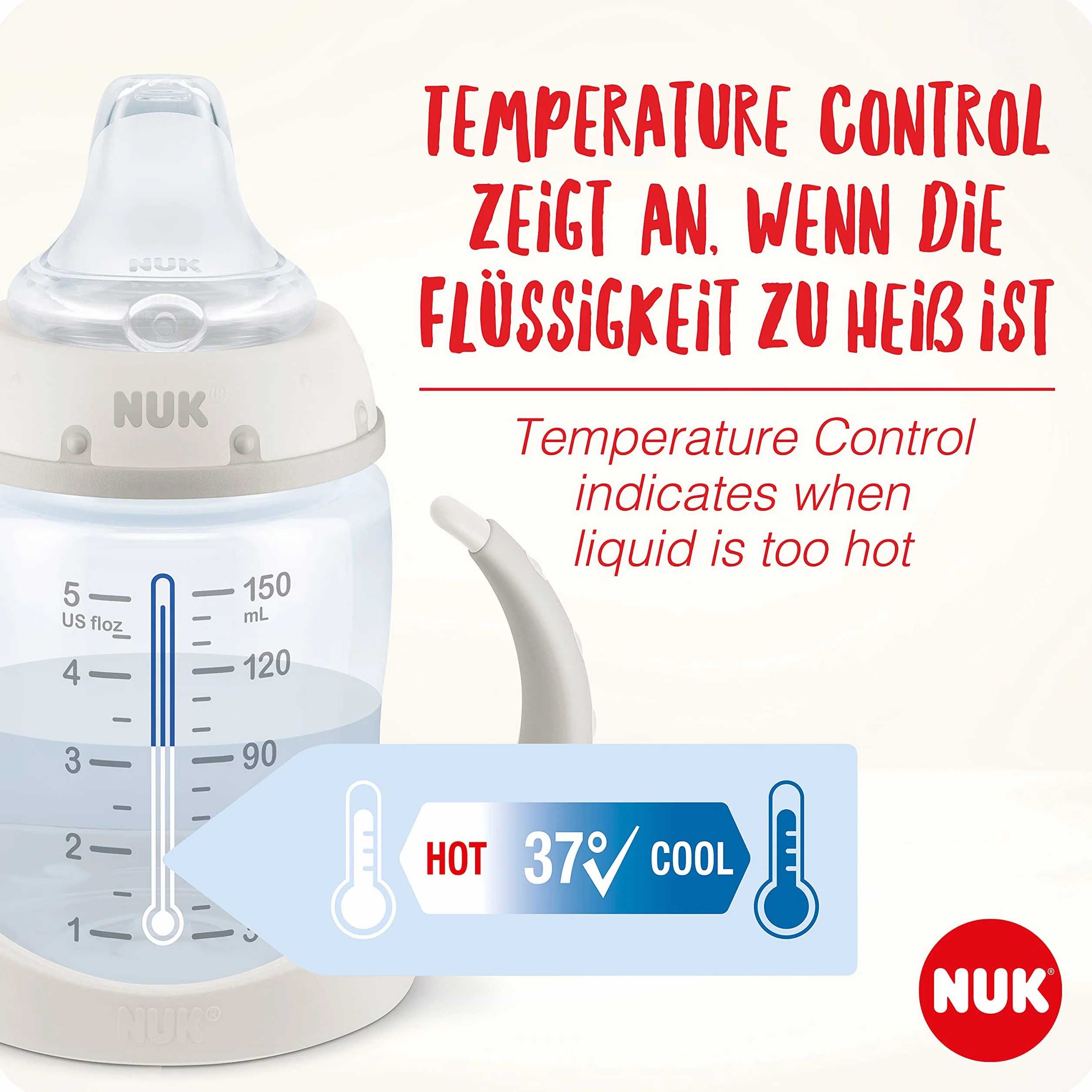Kubek niekapek NUK First Choice Learner Cup 150 ml 6-18 miesięcy Winnie niebieski