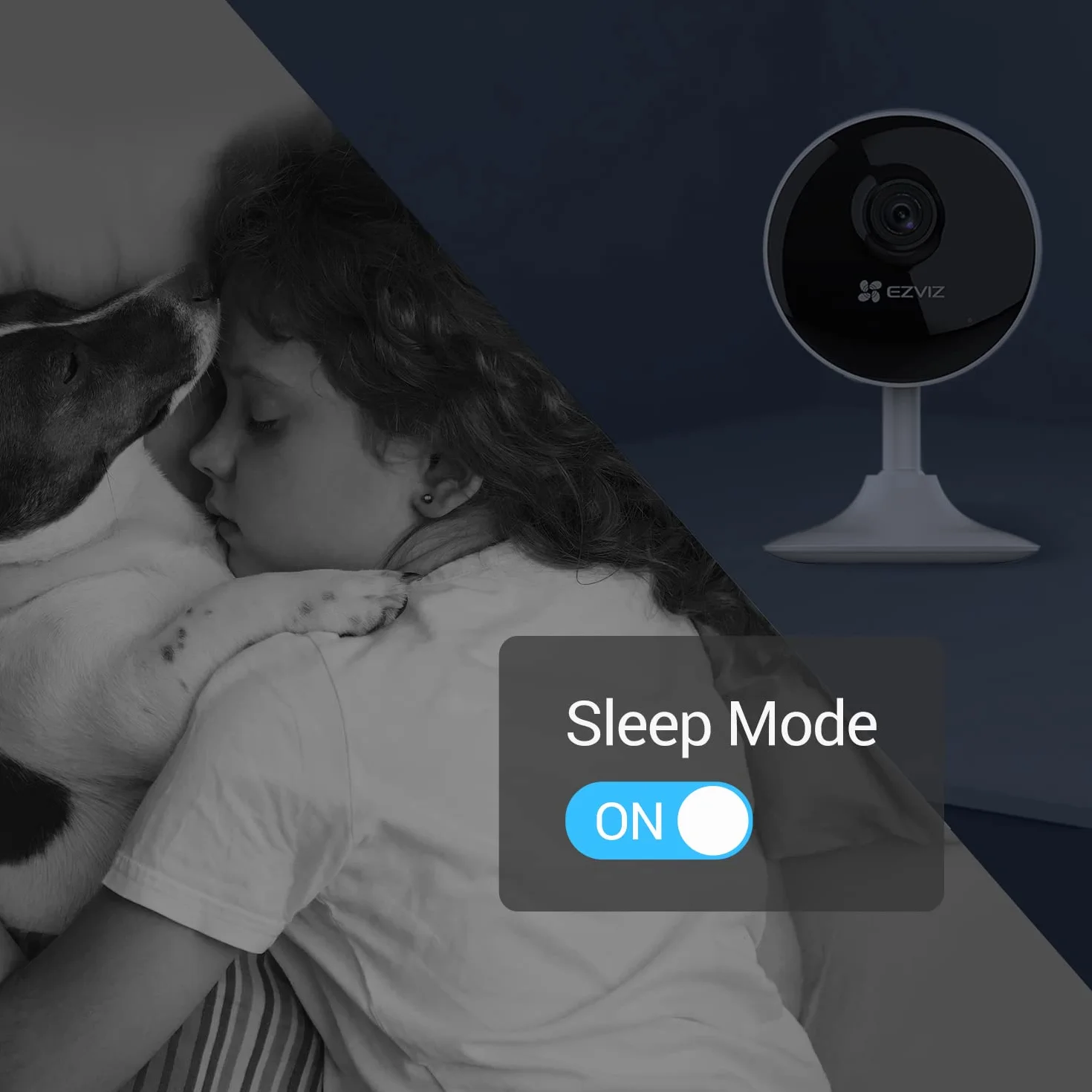 EZVIZ 1080P kamera wewnętrzna C1C, 2 sztuki