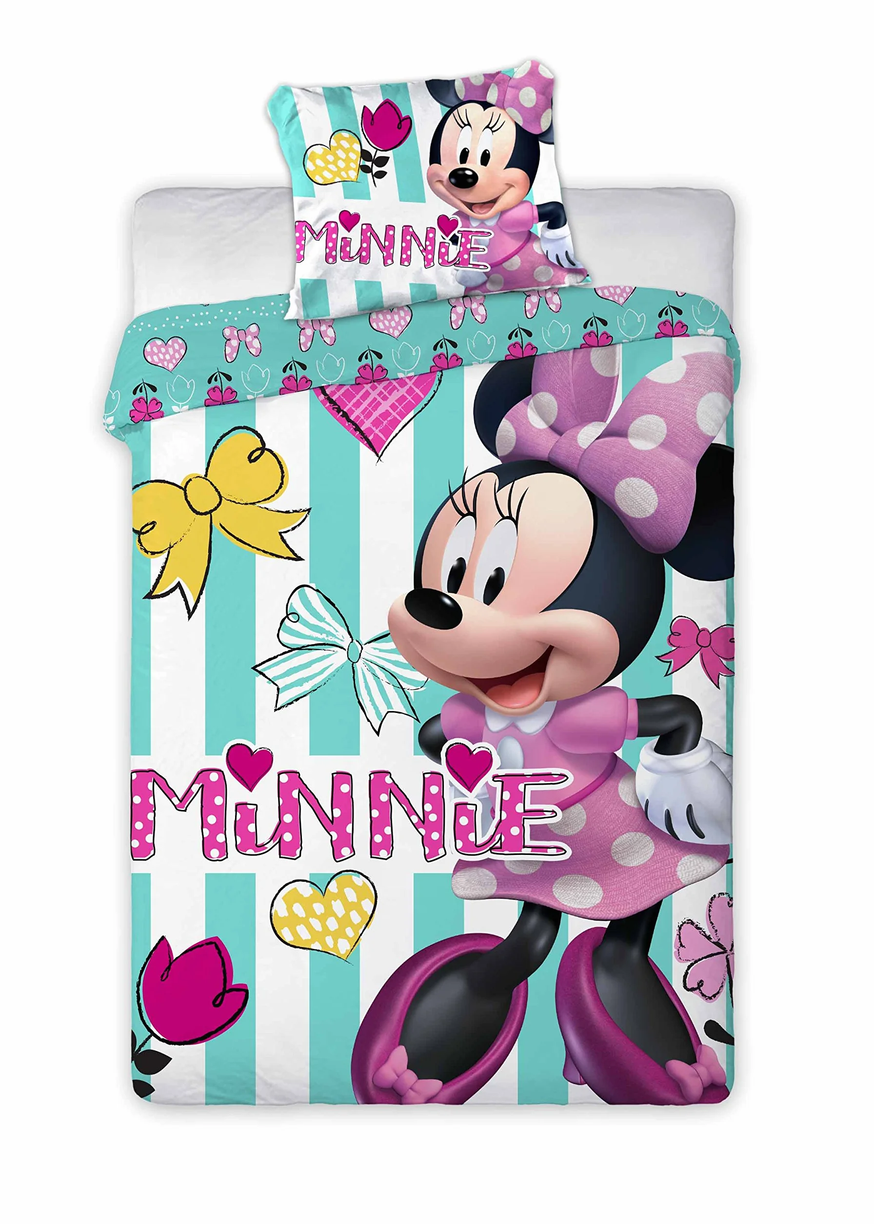 Disney Junior Minnie Mouse komplet pościeli dla niemowląt 100 x 135 cm
