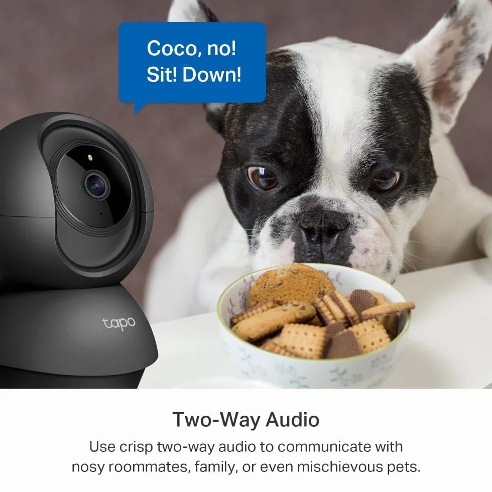 TP-Link Tapo C211 | Obrotowa kamera Wi-Fi 3MP do monitoringu domowego | Detekcja ruchu | Tryb nocny | Dwukierunkowe audio | Obsługa microSD do 512 GB | Kompatybilna z Alexa i Google Home