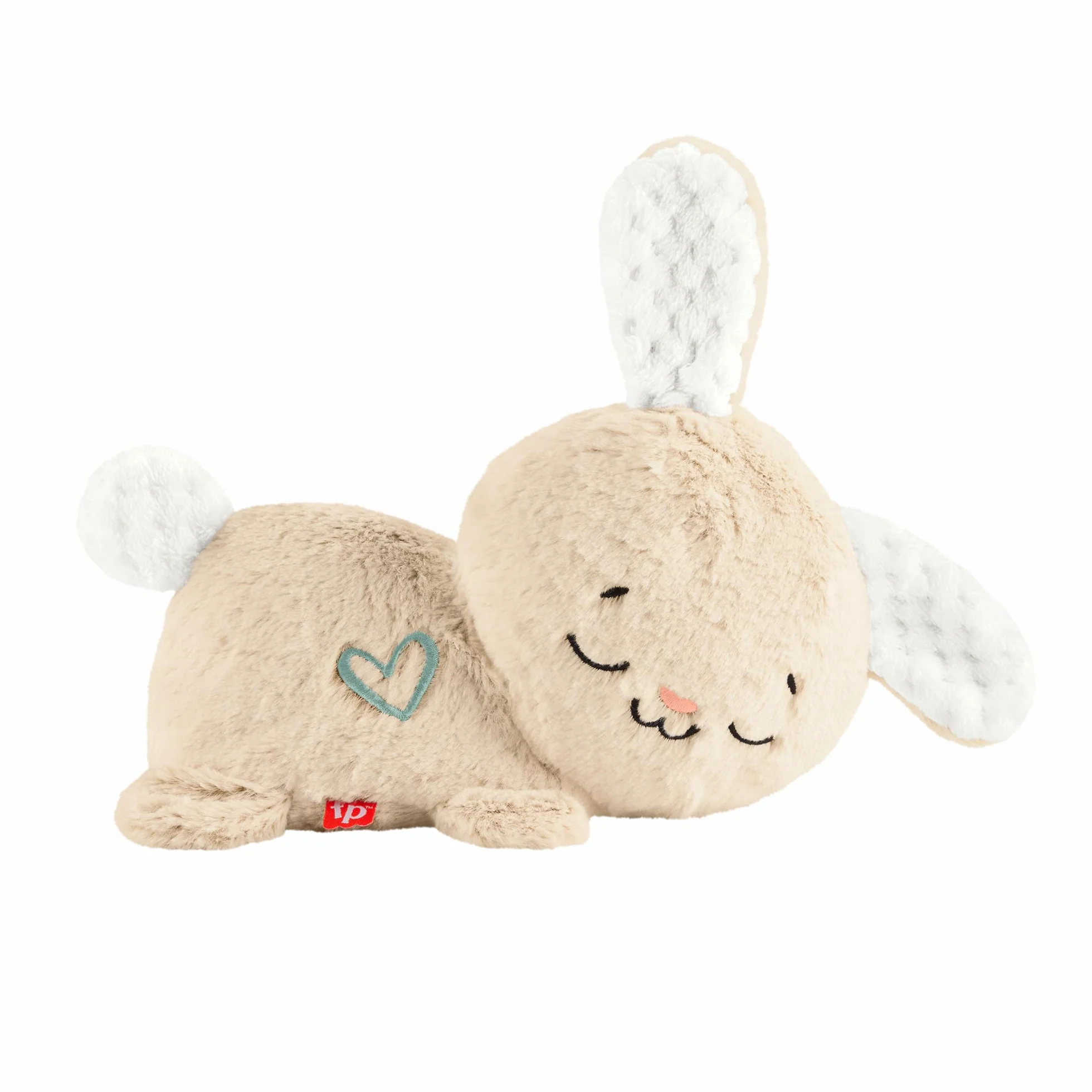 Fisher-Price Śpiący Króliczek Usypiacz Przenośna Przytulanka z Muzyką i Światełkami HXG97