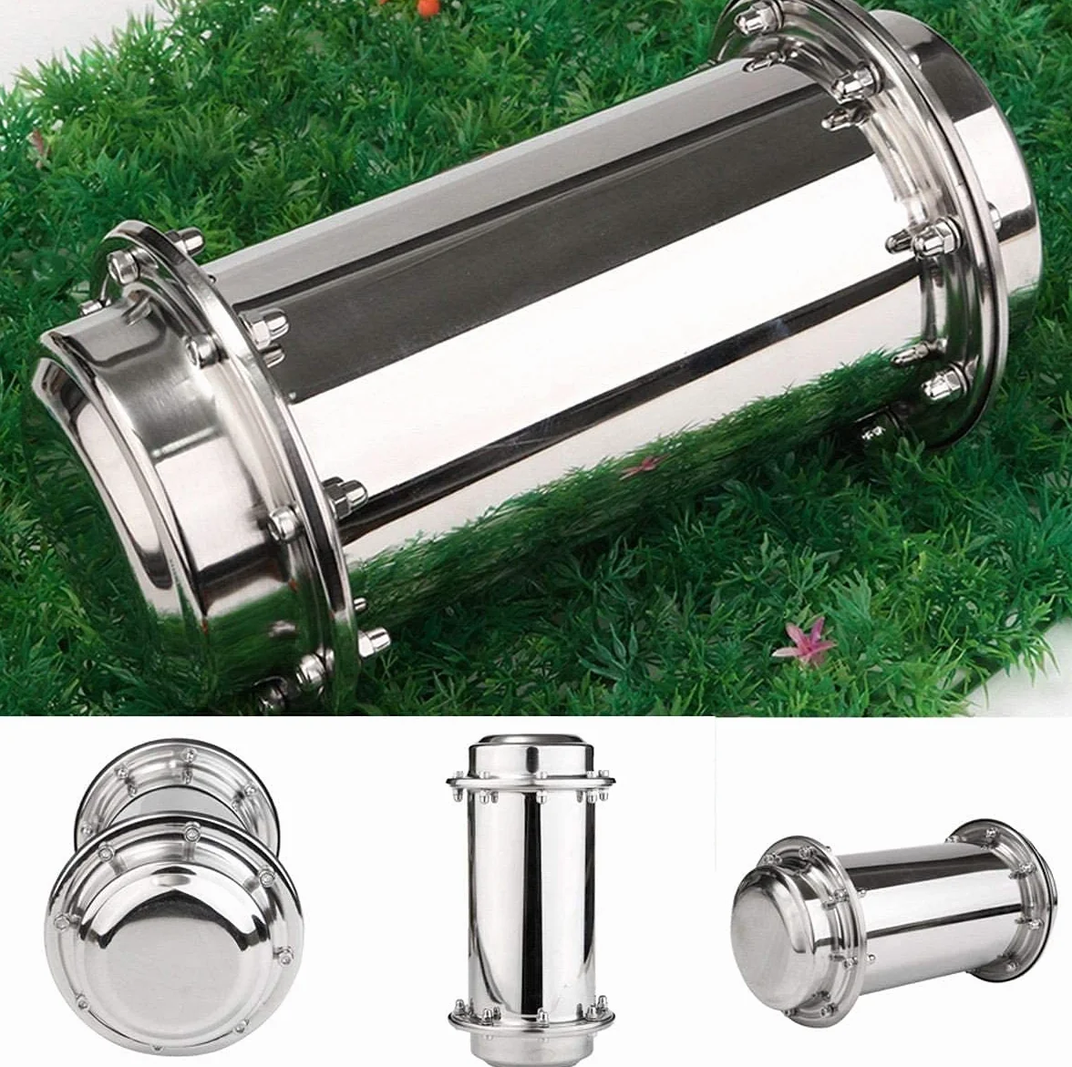 Wodoodporny pojemnik ze stali nierdzewnej Time Capsule Box 16.3 Inch