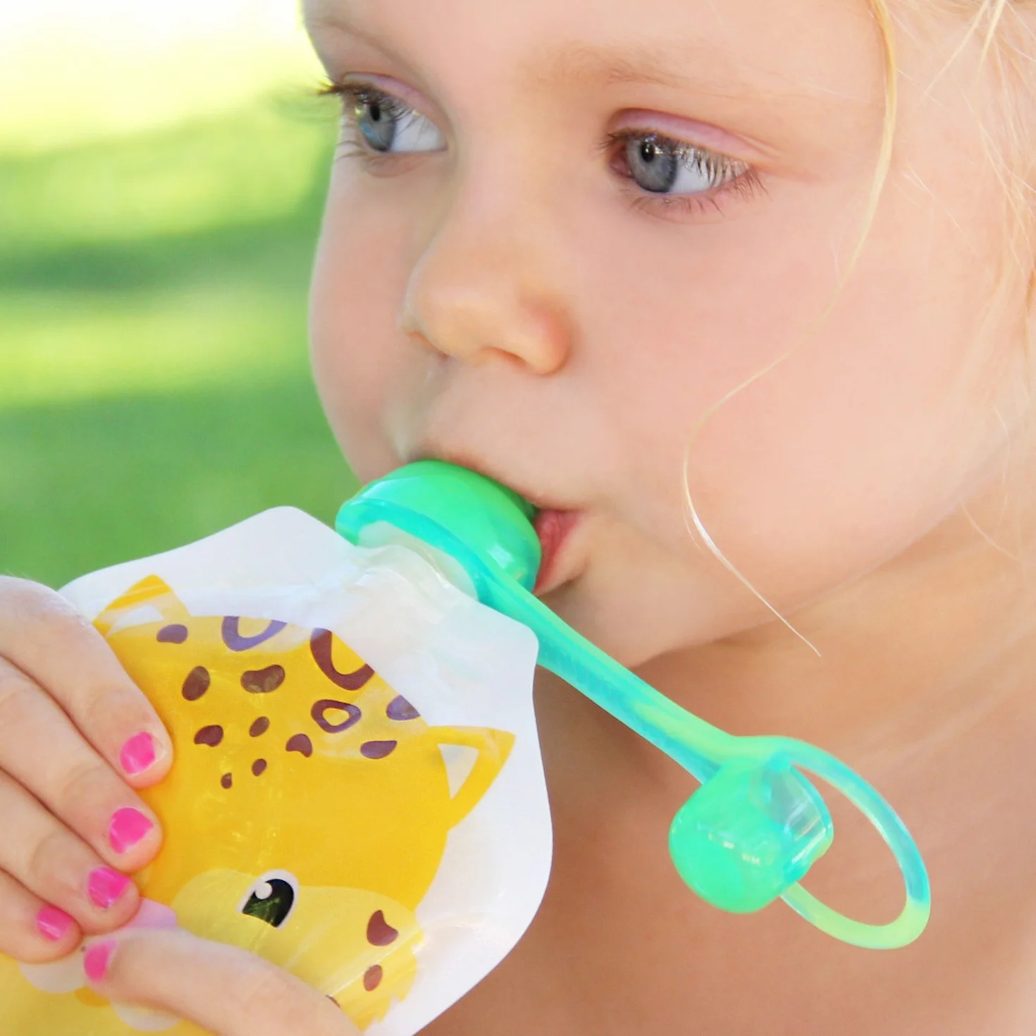 ChooMee Sipn worek na żywność topper 4 ct sorbet krętlik