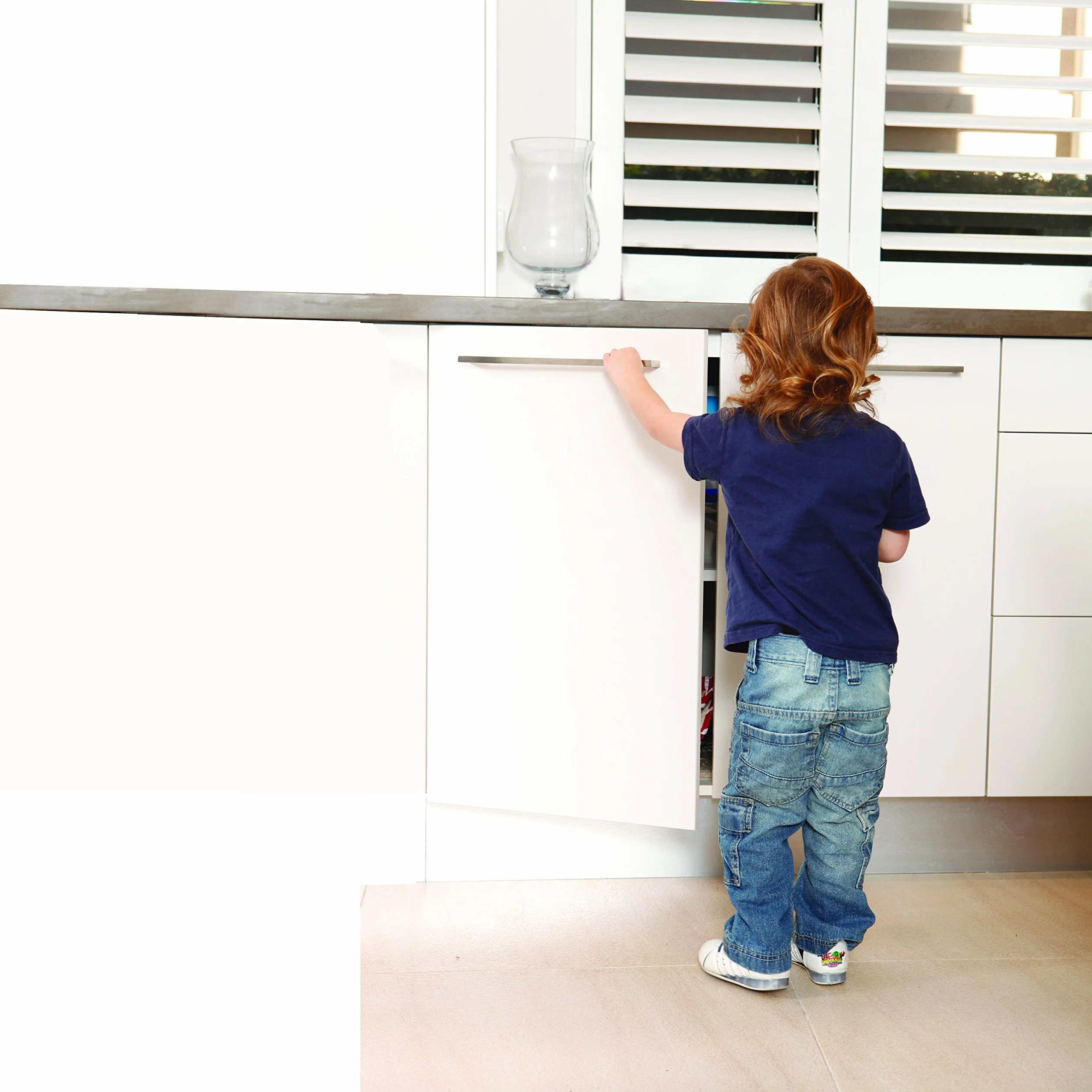 Dreambaby G181 szafka zabezpieczająca przed dziećmi, rygiel bezpieczeństwa, zabezpieczenie szuflad, zabezpieczenie szafy (12 szt.)