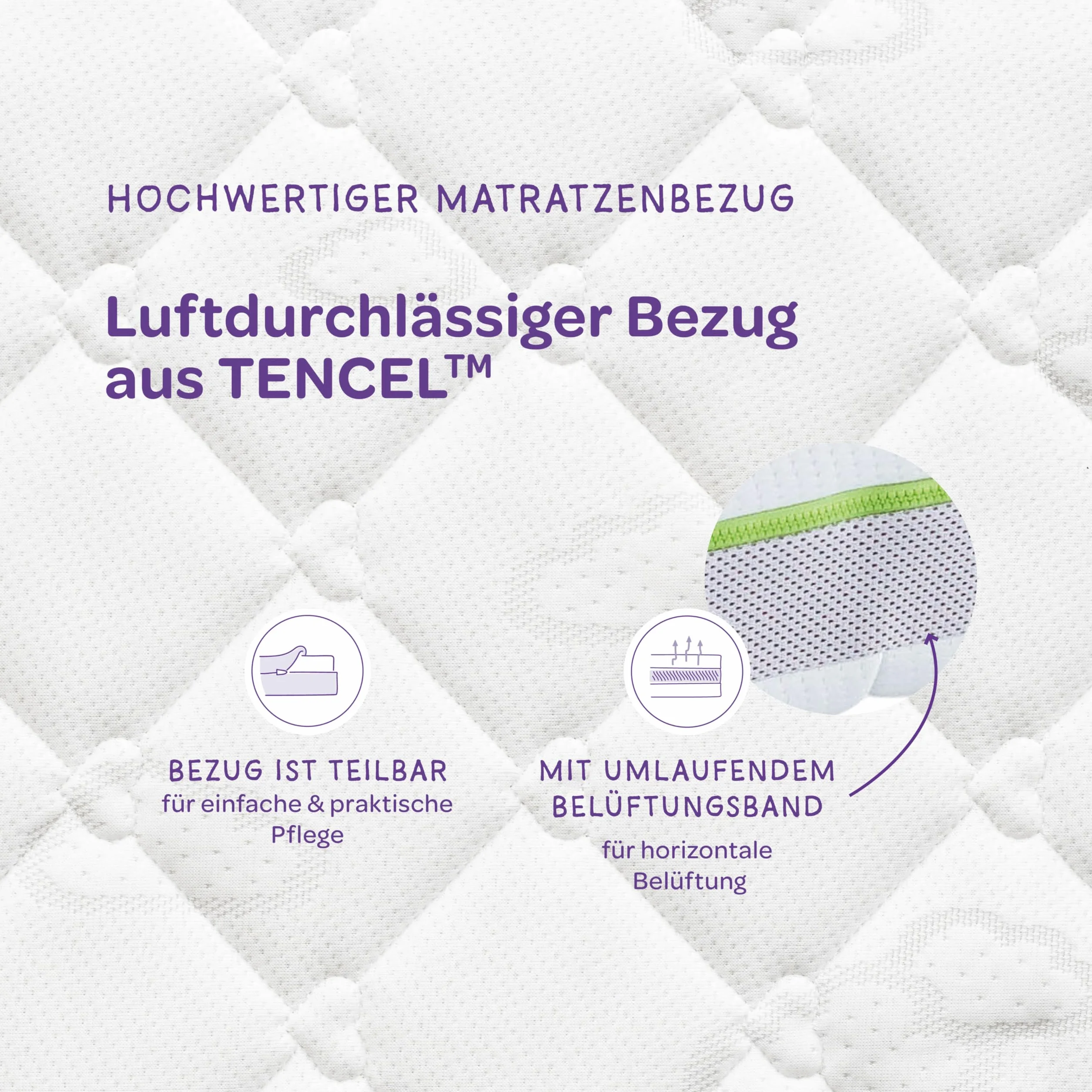 Träumeland T080283 materac młodzieżowy Schlummerland, 100 x 200 cm