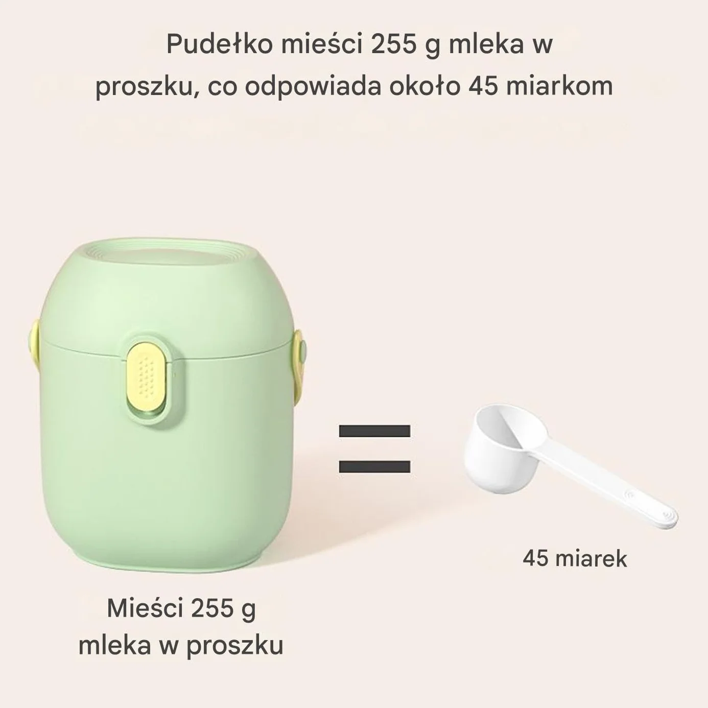 Pojemnik Na Mleko Modyfikowane Dla Niemowląt Przenośny | Pojemnik Na Jedzenie Dla Niemowląt Z Miarką | Pudełko Mleko W Proszku Rodzin W Podróży Nowych Rodziców Wózków Przejazdów Dom Pojazdy Sam