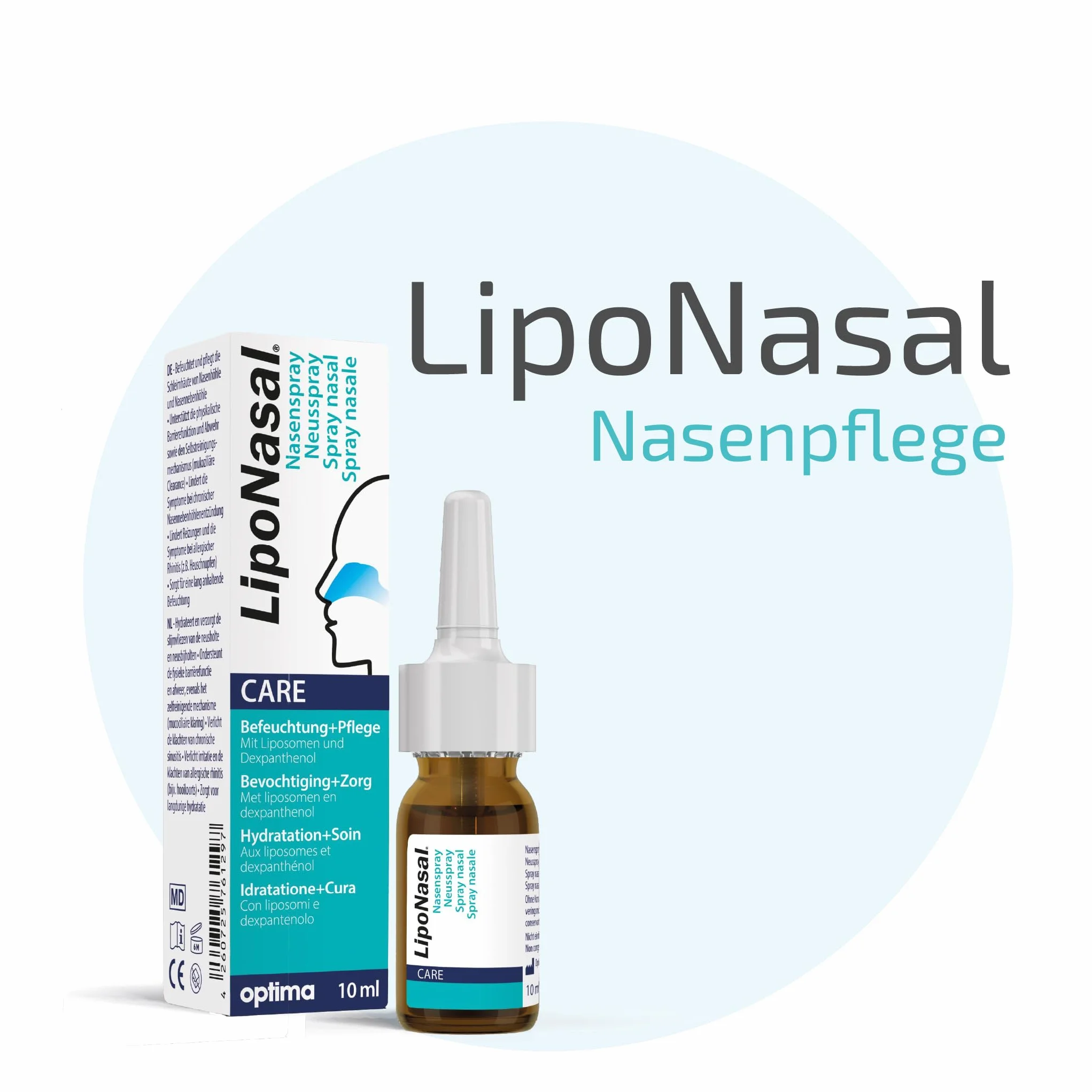 Zestaw ekonomiczny 1 – Nasivent Tube Plus zestaw startowy i spray do pielęgnacji nosa LipoNasal