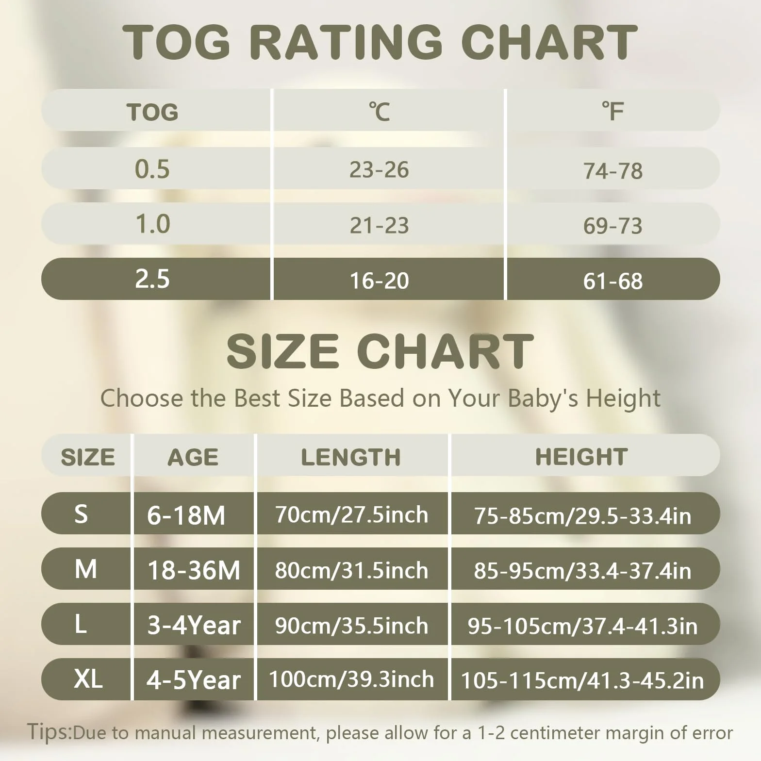 Śpiwór niemowlęcy zimowy 2,5 Tog bawełna 75-85 cm Kaczka