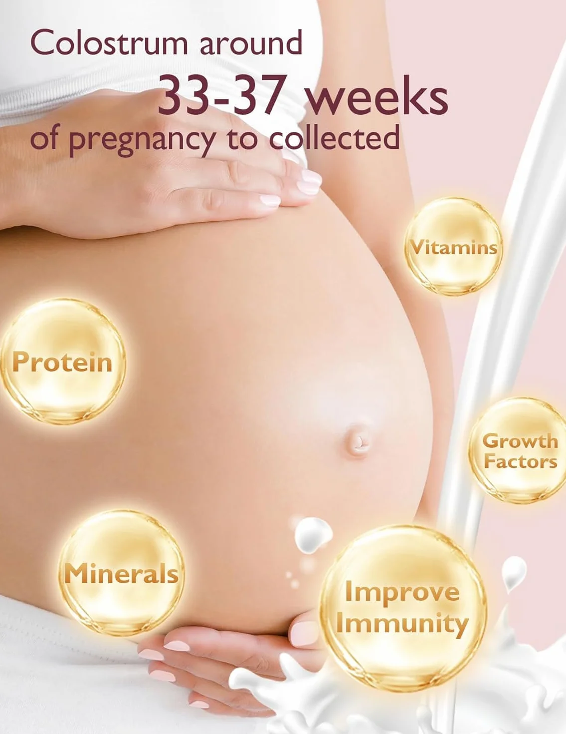 Momcozy Zbieracz Kolostrumu Wielokrotnego Użytku, Przenośny Pojemnik na Kolostrum 5ml 2szt, Wolny od BPA