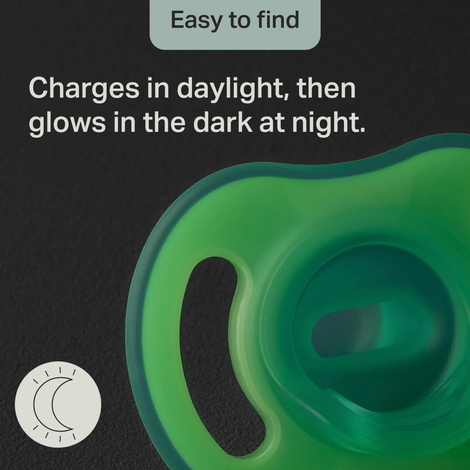 Tommee Tippee Ultralekki smoczek StayPut i Night Glow, 6-18 miesięcy, 4 sztuki, jednoczęściowy silikonowy wzór, miękki w dotyku