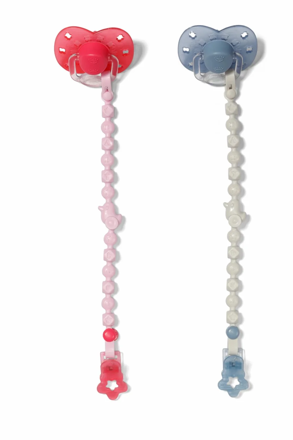 BABY born Magiczny smoczek z klipsem, 2-krotnie sortowany, dla lalek funkcyjnych 43 cm, 838679 Zapf Creation