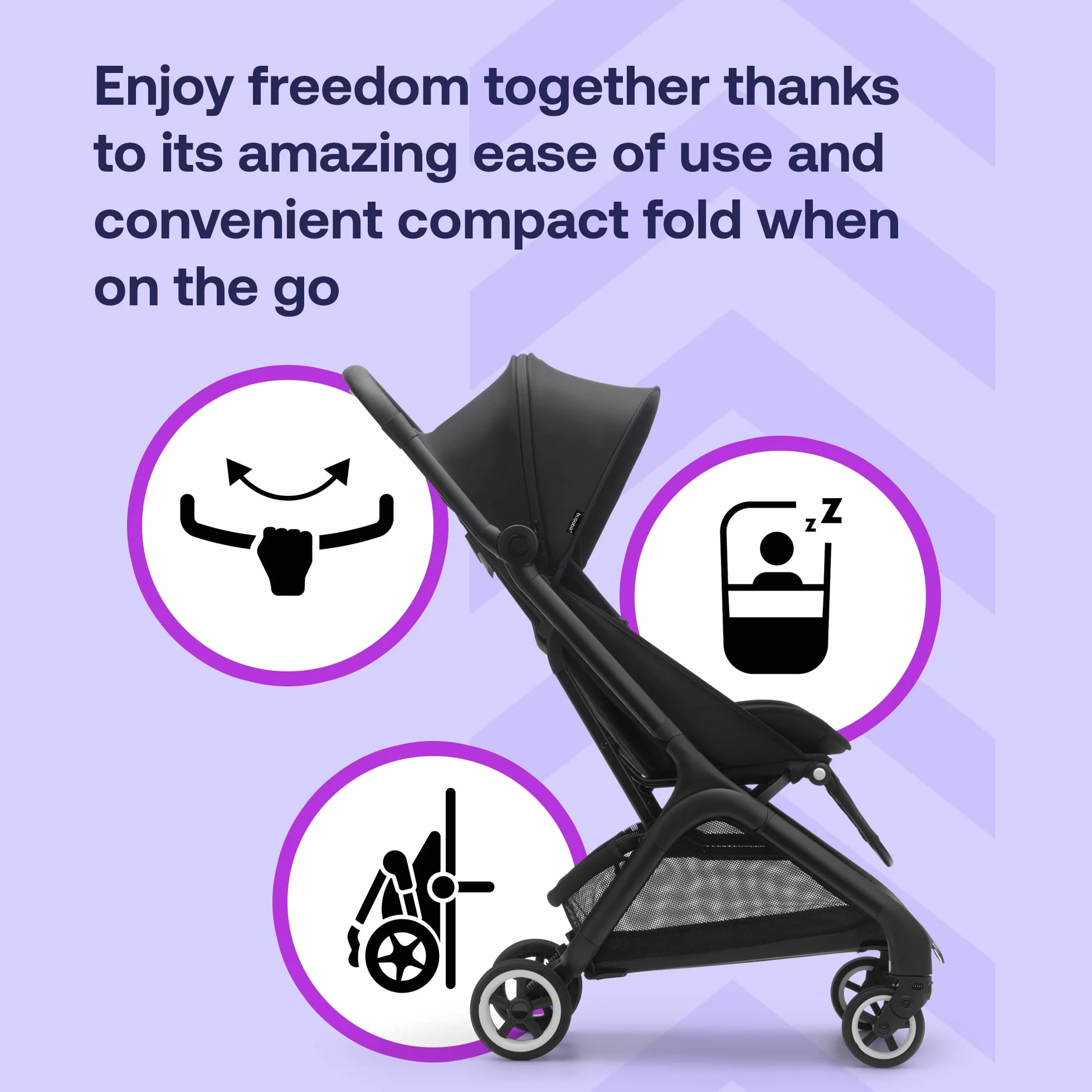 Bugaboo Butterfly adapter do fotela samochodowego do wózka dziecięcego Butterfly, prosty i bezpieczny system Click-and-Go