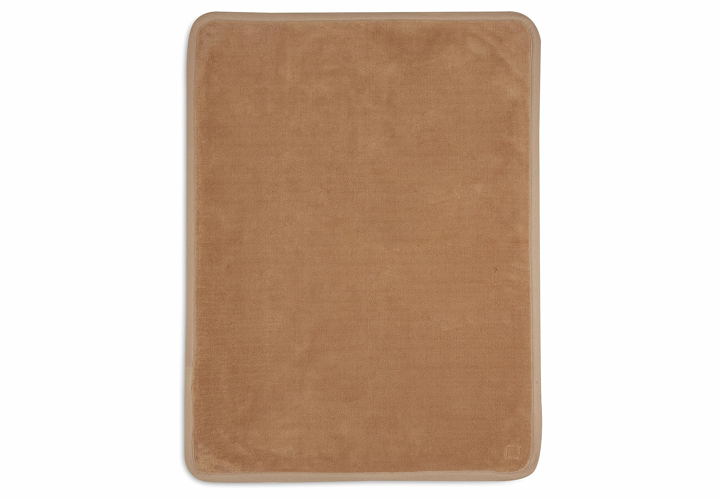Jollein 513-511-66095 Kocyk dziecięcy z pluszowym futerkiem, biały (75 x 100 cm)