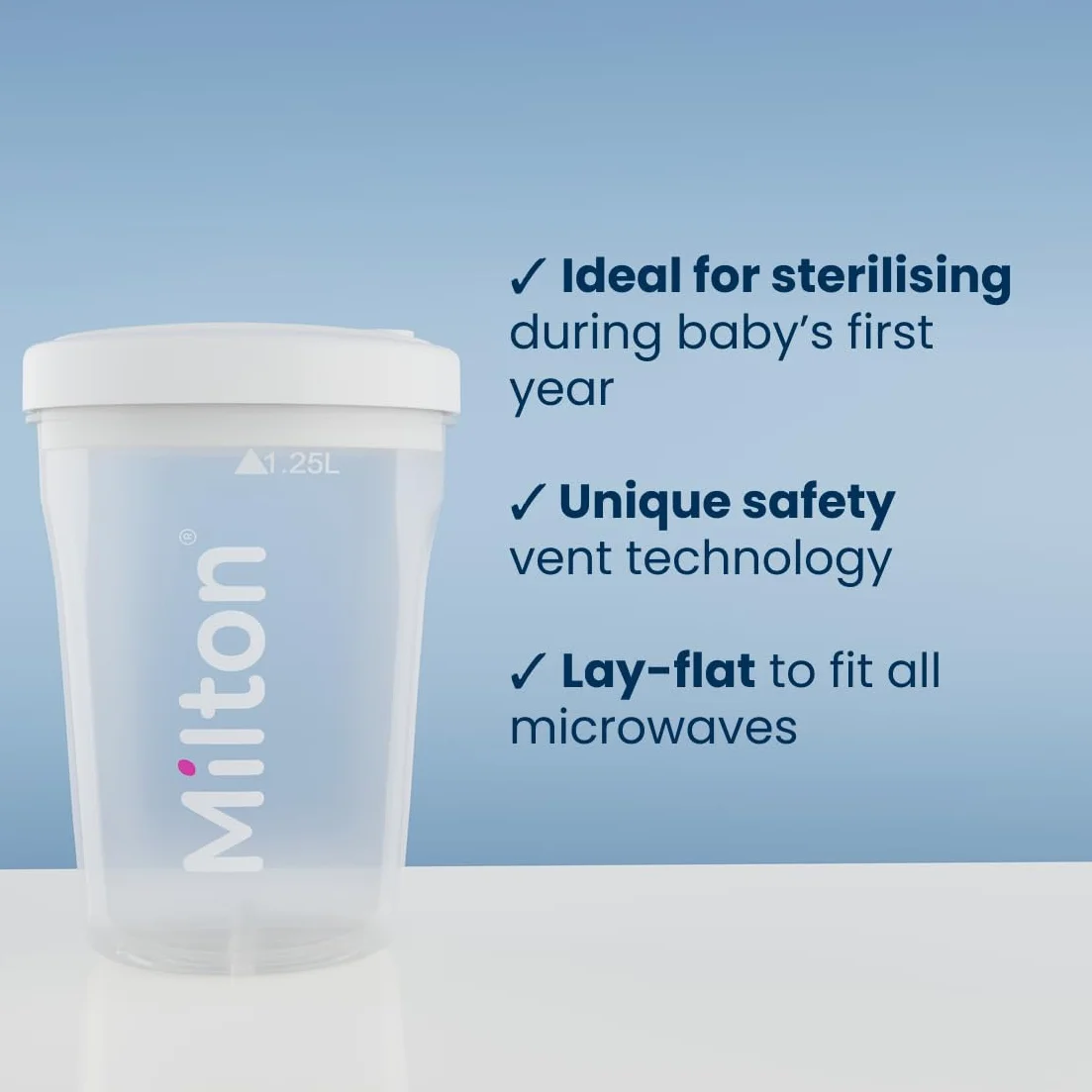 MILTON SOLO TRAVEL STERILISER