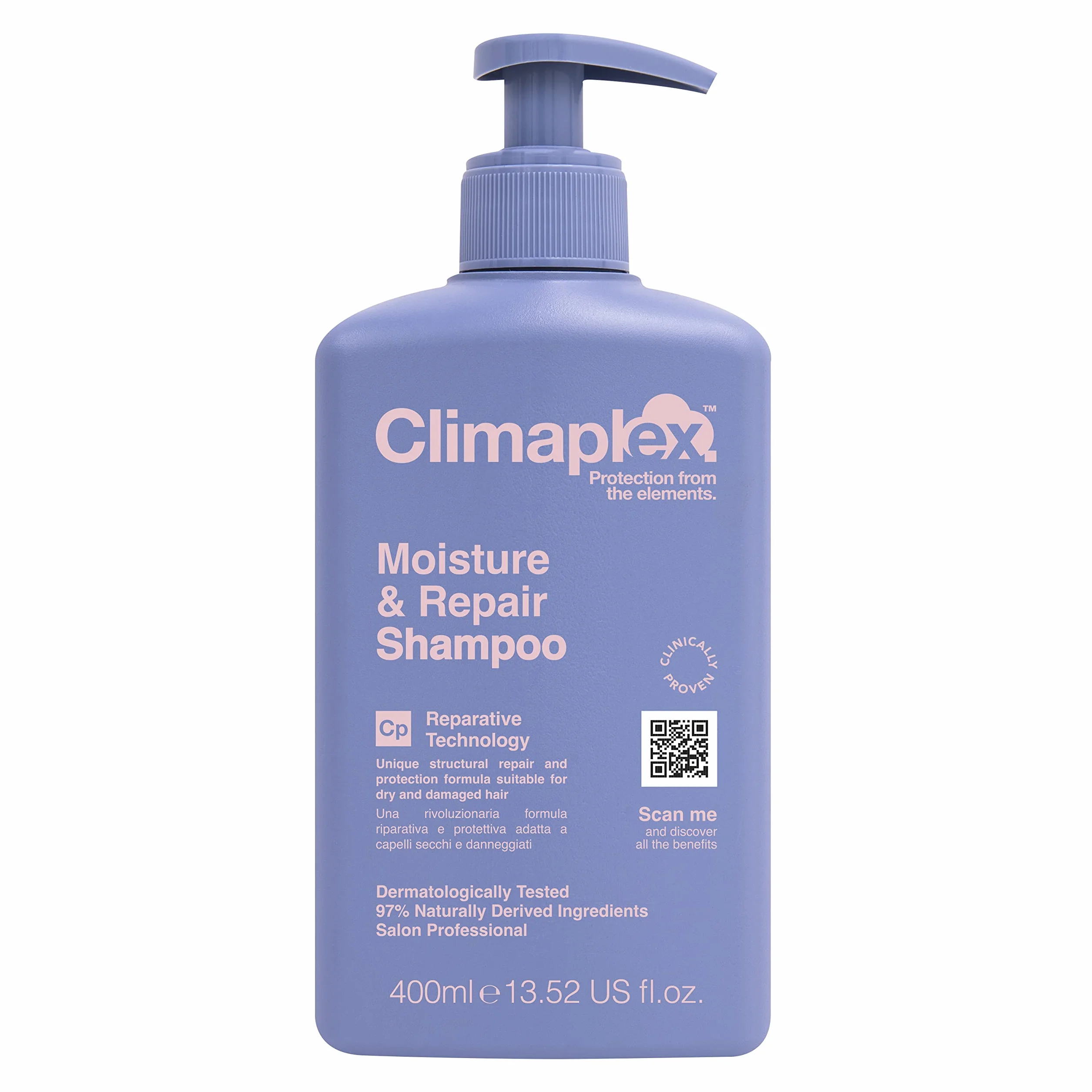 Moisture and Repair Shampoo by Climaplex for Unisex - 13.52 oz Shampoo