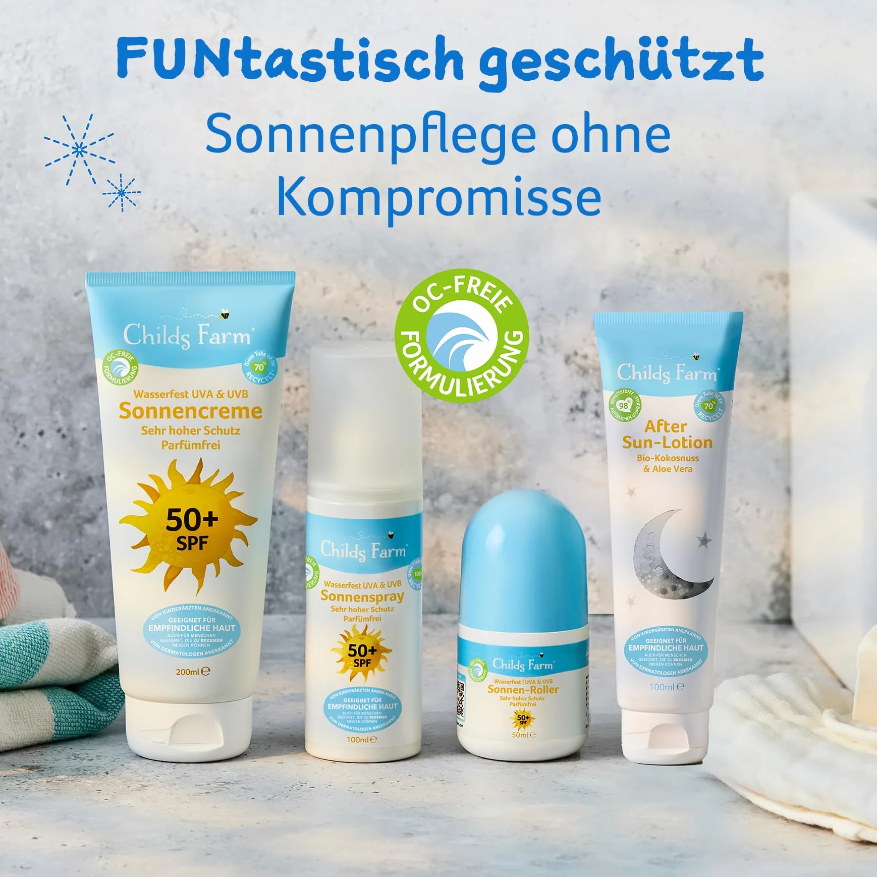 Childs Farm Balsam po opalaniu dla dzieci i niemowląt 100 ml bio-kokosowy nawilżający