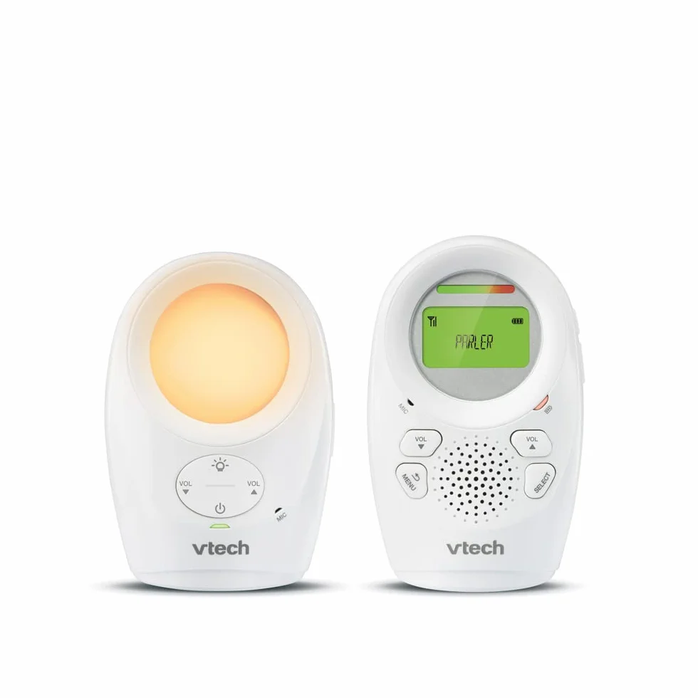VTech - Babyphone Night Light - funkcja lampki nocnej, komunikacja rodzic/dziecko - BM1211 - wersja PL